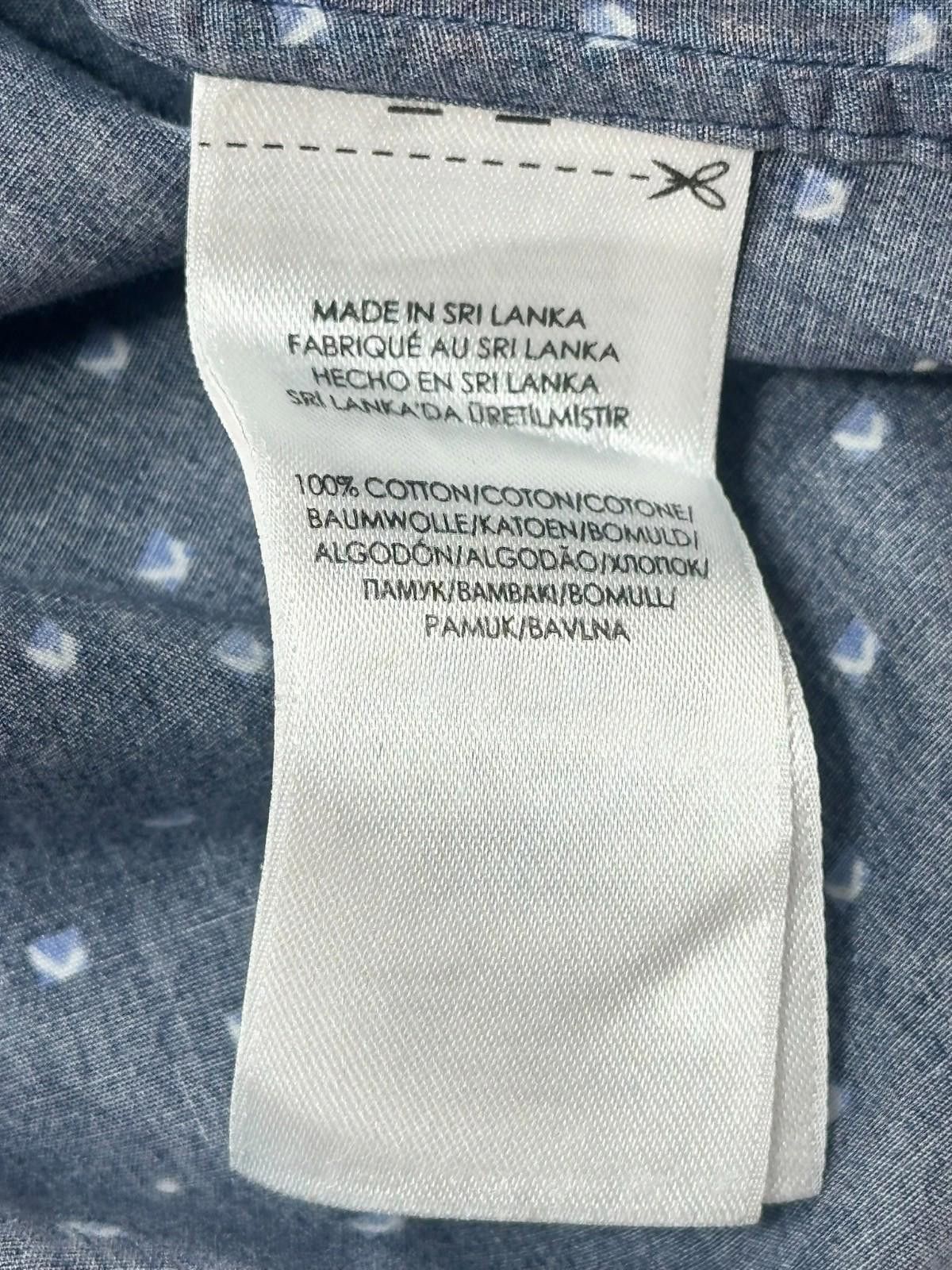 Lauren Ralph Lauren Ralph Lauren Cotton Slim Fit Oxford Button Up Blue Mens M Size US M / EU 48-50 / 2 - 6 Thumbnail