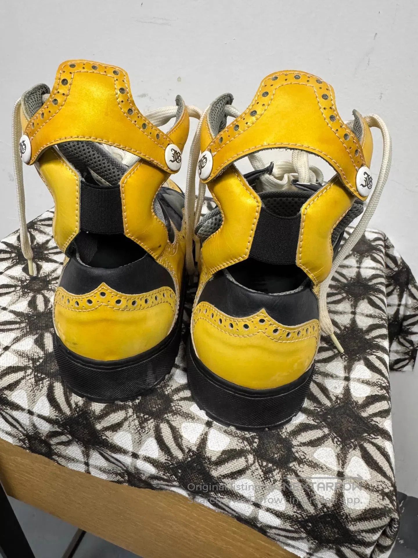 John Galliano Multi-Color High-Top Sneakers Size 9. Size US 9 / EU 42 - 2 Thumbnail