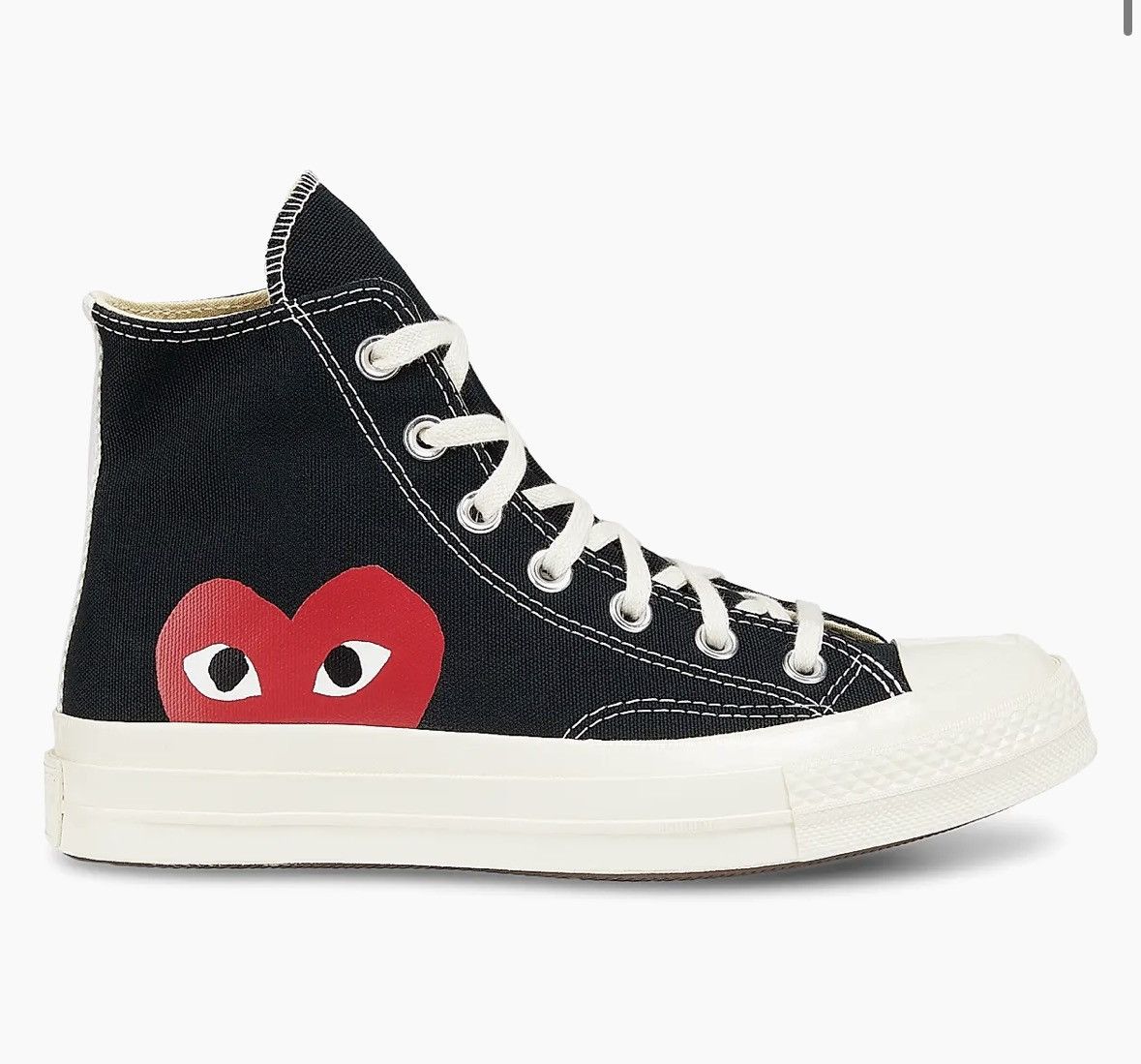 Comme des Garcons PLAY × Converse Converse Chuck 70 x Comme Des Garçons PLAY in Black Size US 9 / EU 42 - 6 Thumbnail