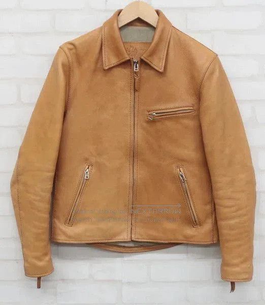 Tenjin Works JS01 Leather Jacket.