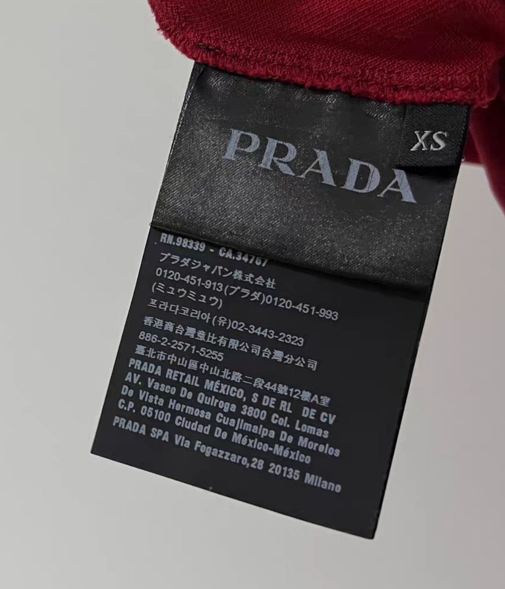 Prada Prada Logo Patch Zip-up Polo-2508 Size US XS / EU 42 / 0 - 4 Thumbnail