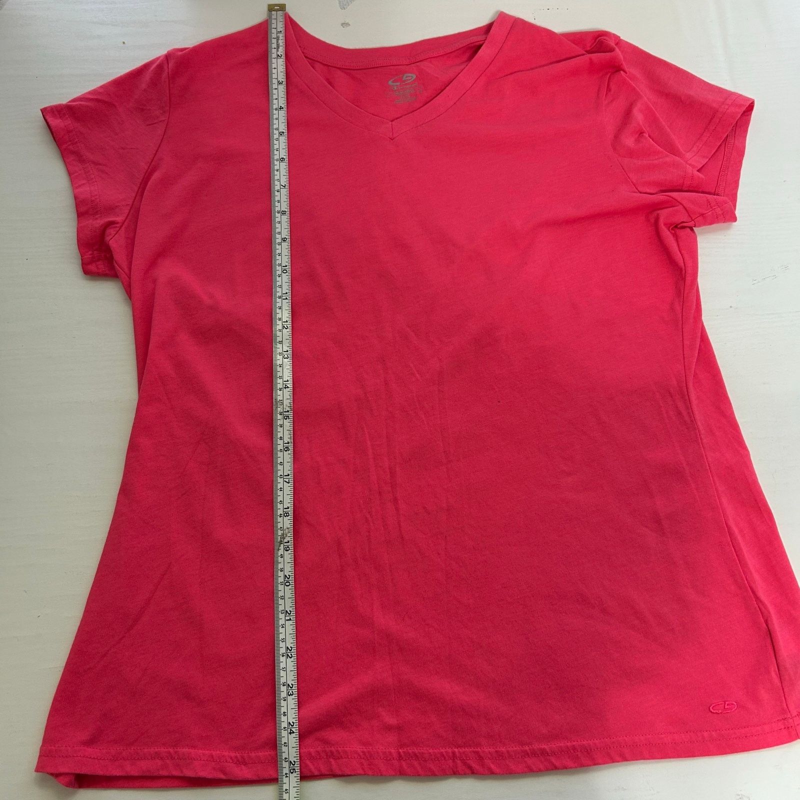 Other C9 Champion Pink Loose Fit V Neck Tee Shirt XL Size XL / US 12-14 / IT 48-50 - 7 Thumbnail