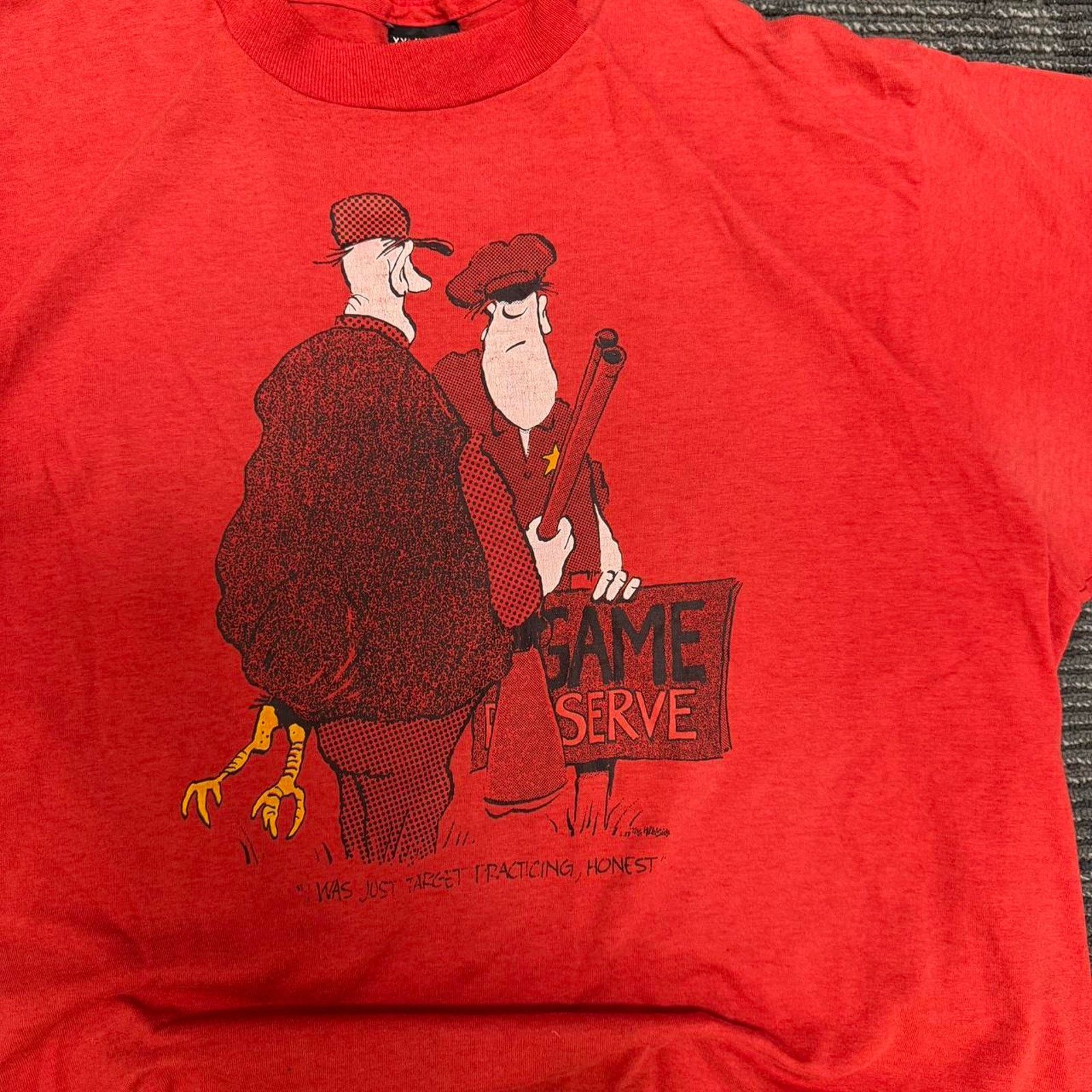Other Vintage Comedic Hunting T-Shirt – Size XXL | Free Shipping Size US XXL / EU 58 / 5 - 3 Thumbnail