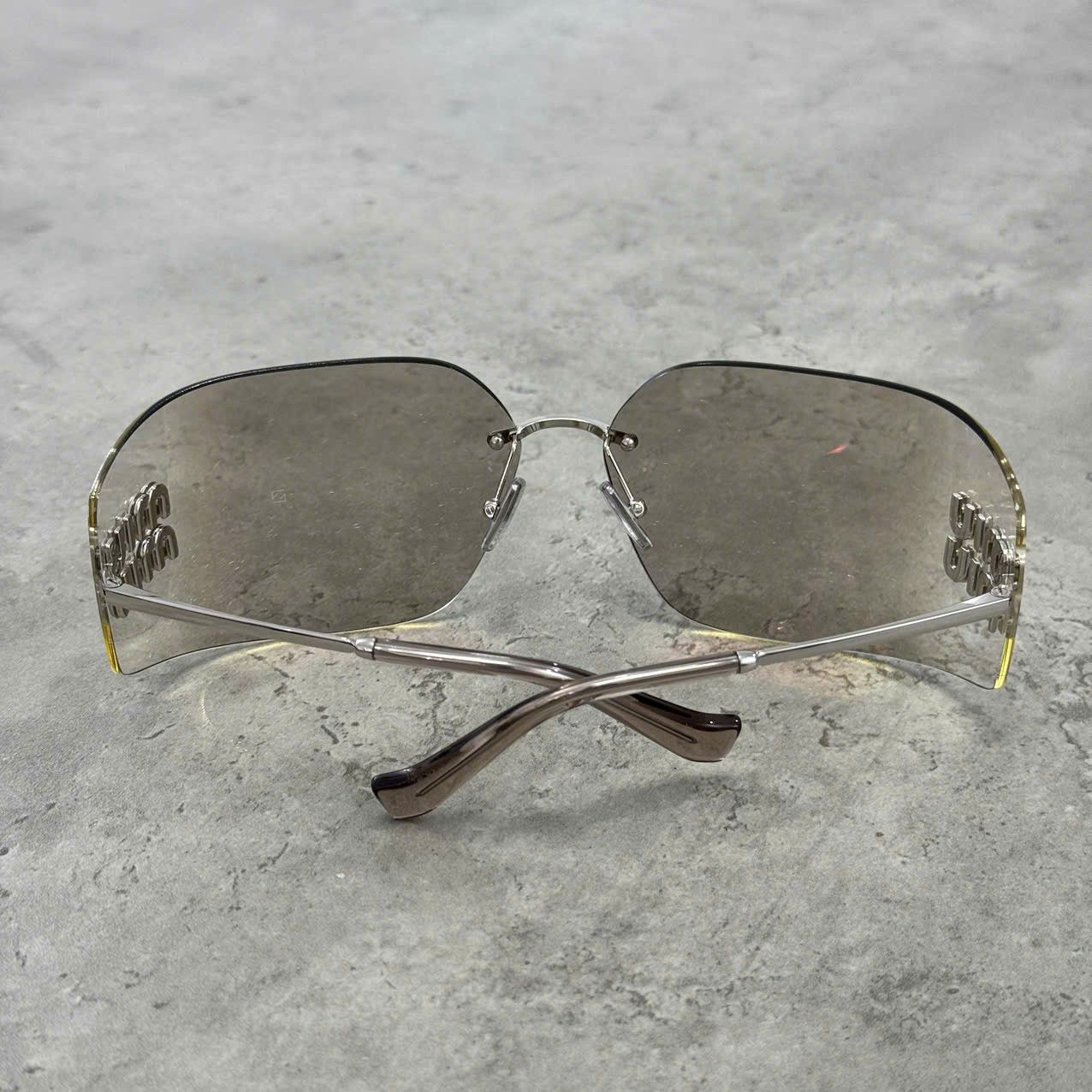 Miu Miu MIU MIU MU 54YS 1BC10F Sunglasses Size ONE SIZE - 5 Thumbnail