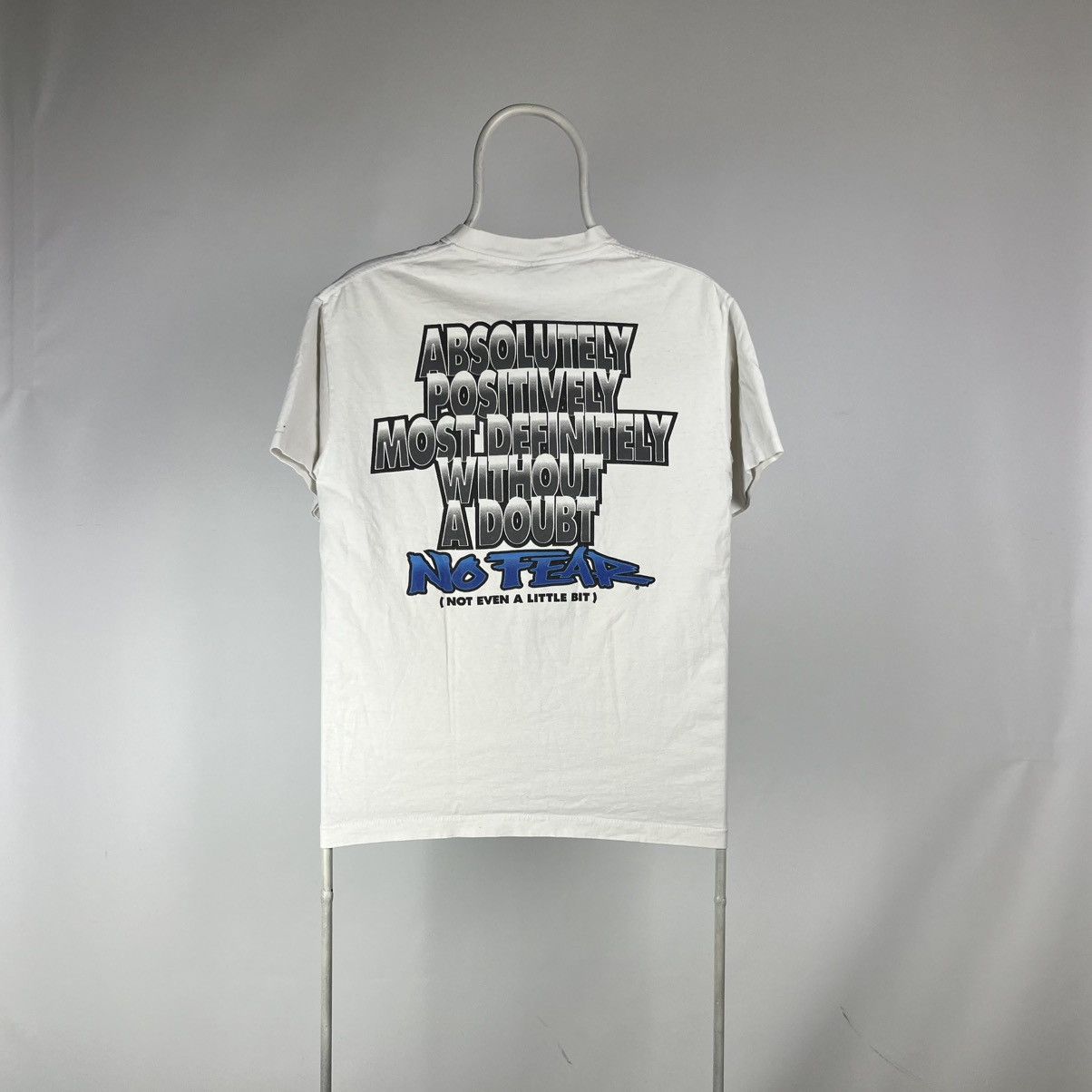 No Fear Vintage (No Fear) - Not Even A Little Bit T-Shirt 1990s Size US M / EU 48-50 / 2 - 1 Thumbnail