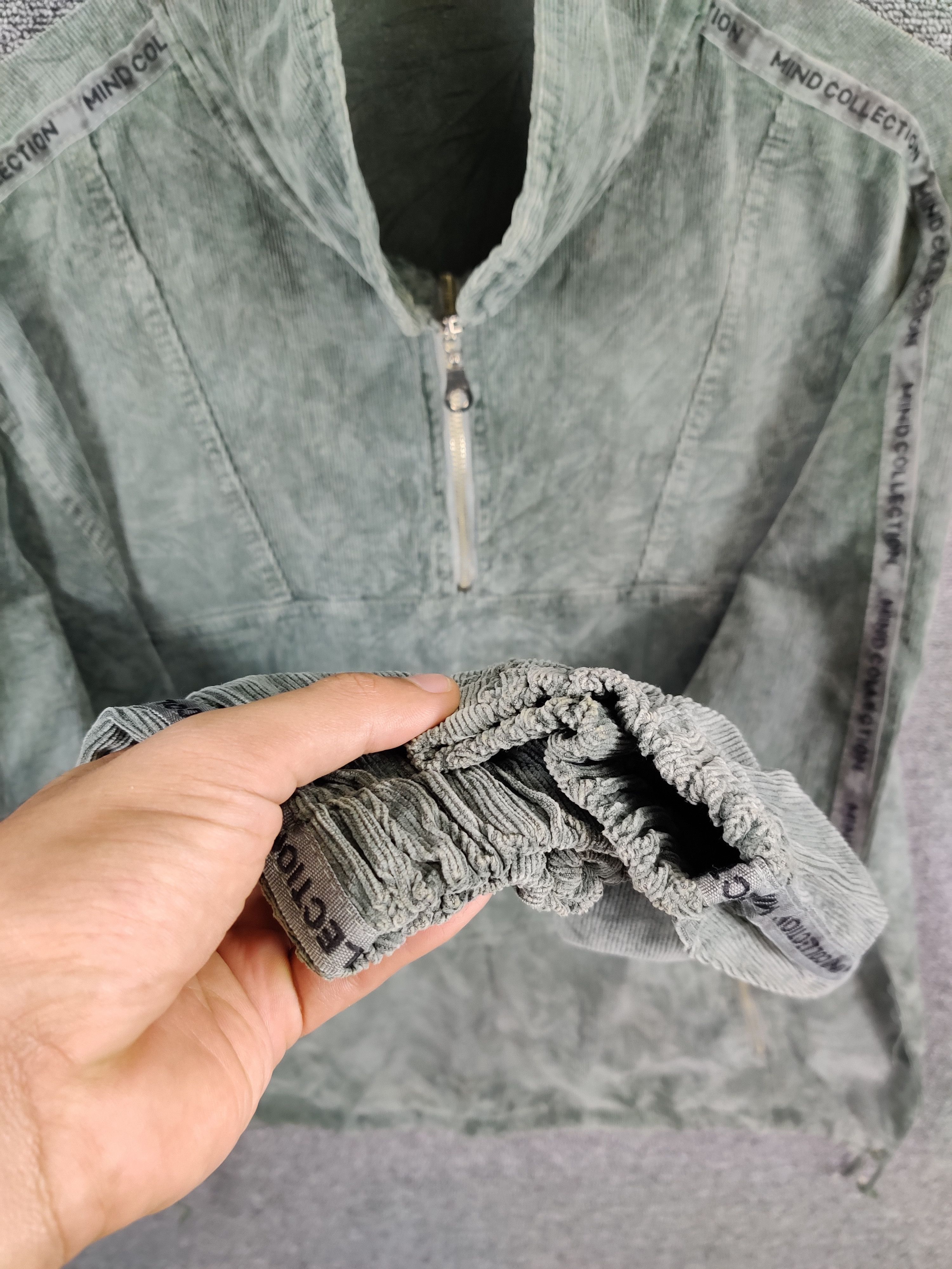 Vintage Mind Collection Corduroy Anorak Jacket