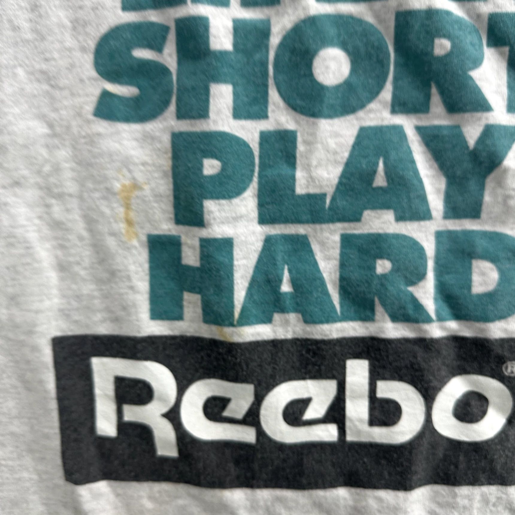 Reebok VINTAGE Reebok Tank Top Mens XL 90s Gray Graphic Print Cotton Athletic Sleeveless Made USA Size US XL / EU 56 / 4 - 6 Thumbnail