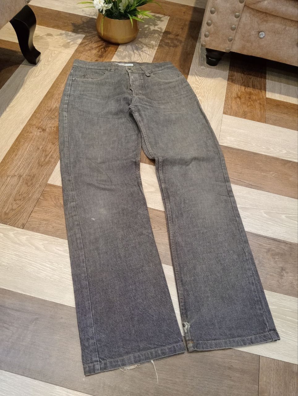 Saint Laurent Paris SAINT LAURENT JEANS GREY DENIM PANTS Size US 31 - 3 Thumbnail