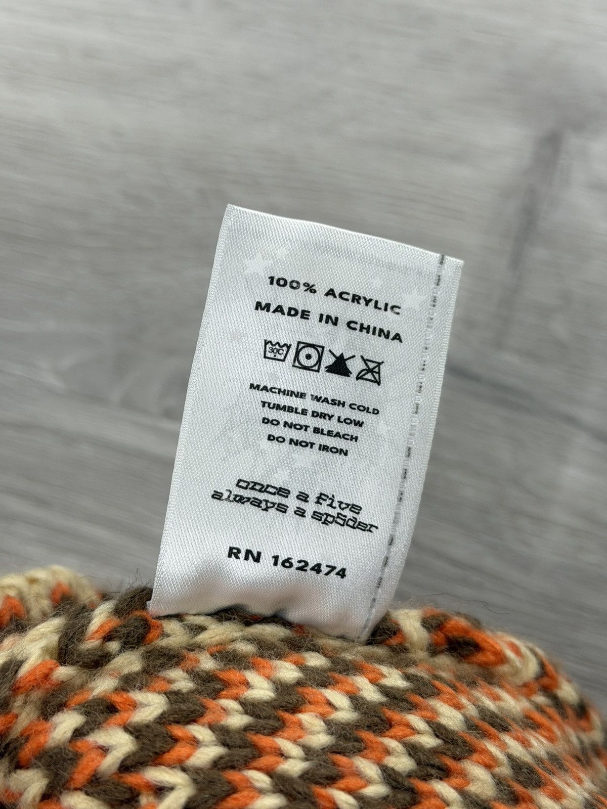 Sp5der Sp5der 5Star Mohawk Balaclava – Brown Size ONE SIZE - 8 Thumbnail
