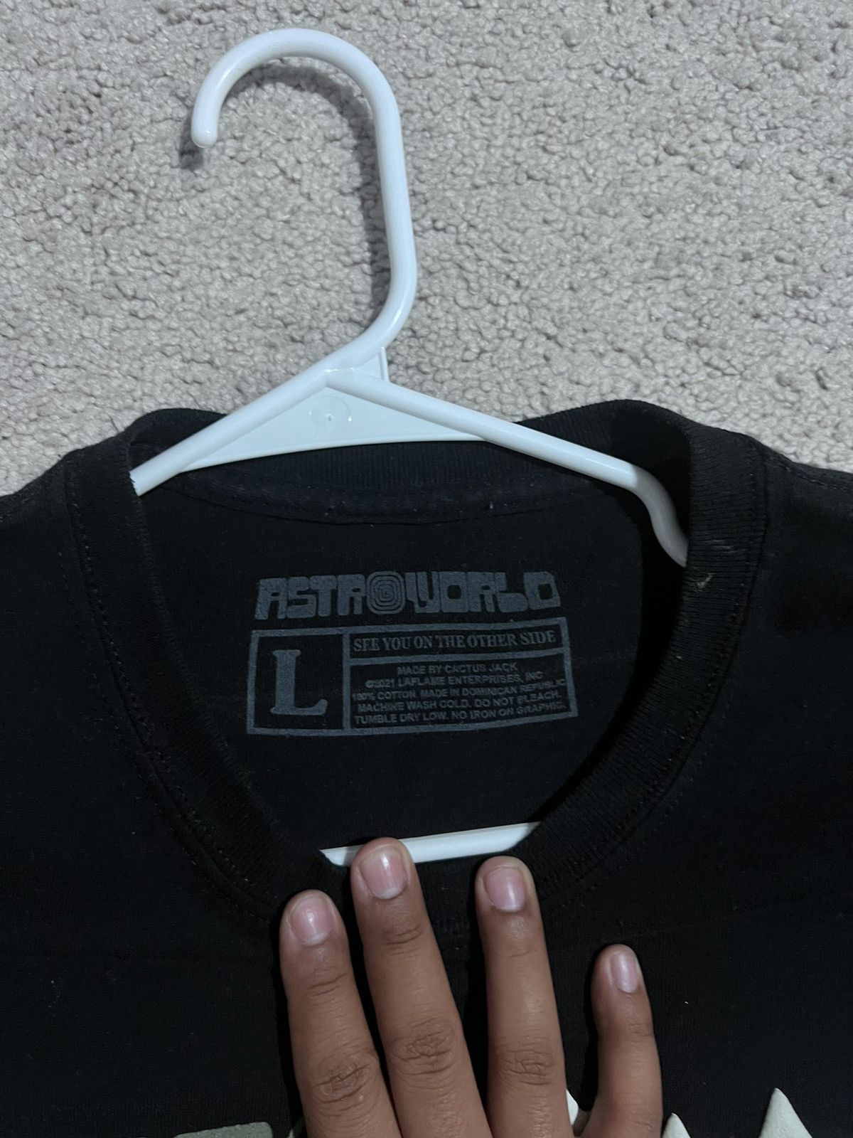 Travis Scott TRAVIS SCOTT ASTROWORLD MERCH Size US L / EU 52-54 / 3 - 3 Thumbnail
