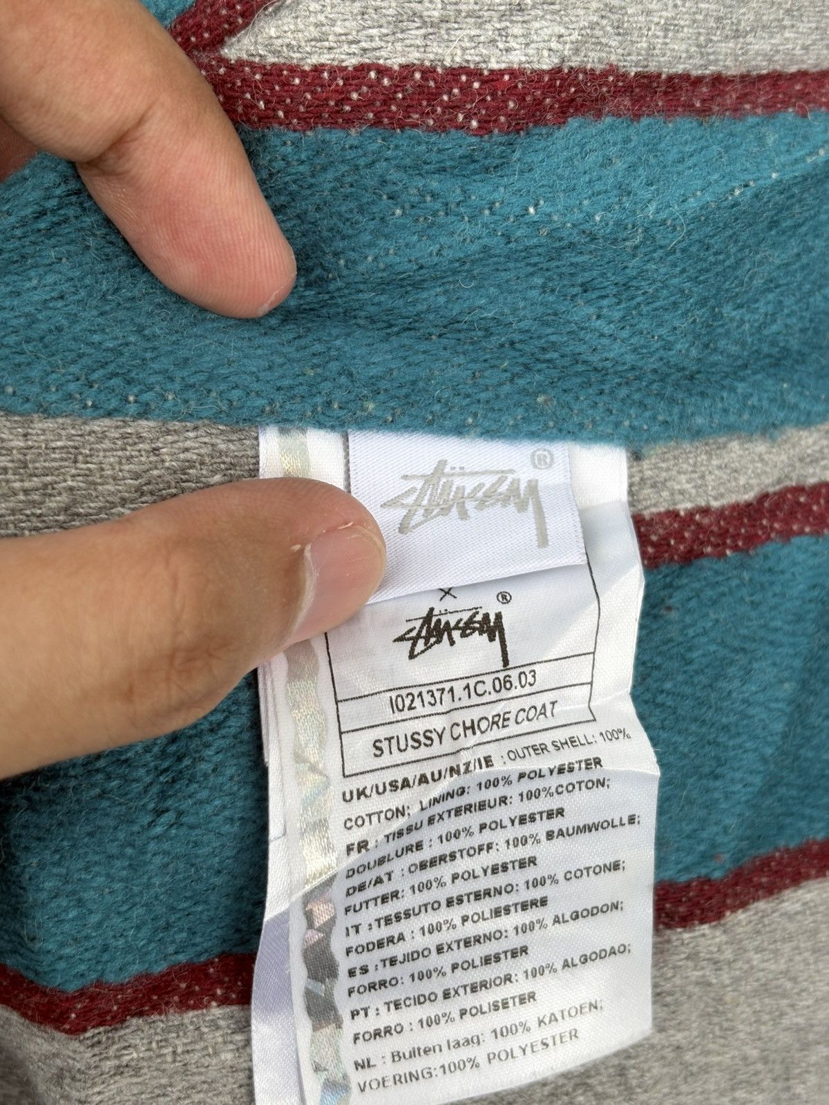 Carhartt × Stussy Stussy X Carhartt Chore Coat Size US M / EU 48-50 / 2 - 8 Thumbnail