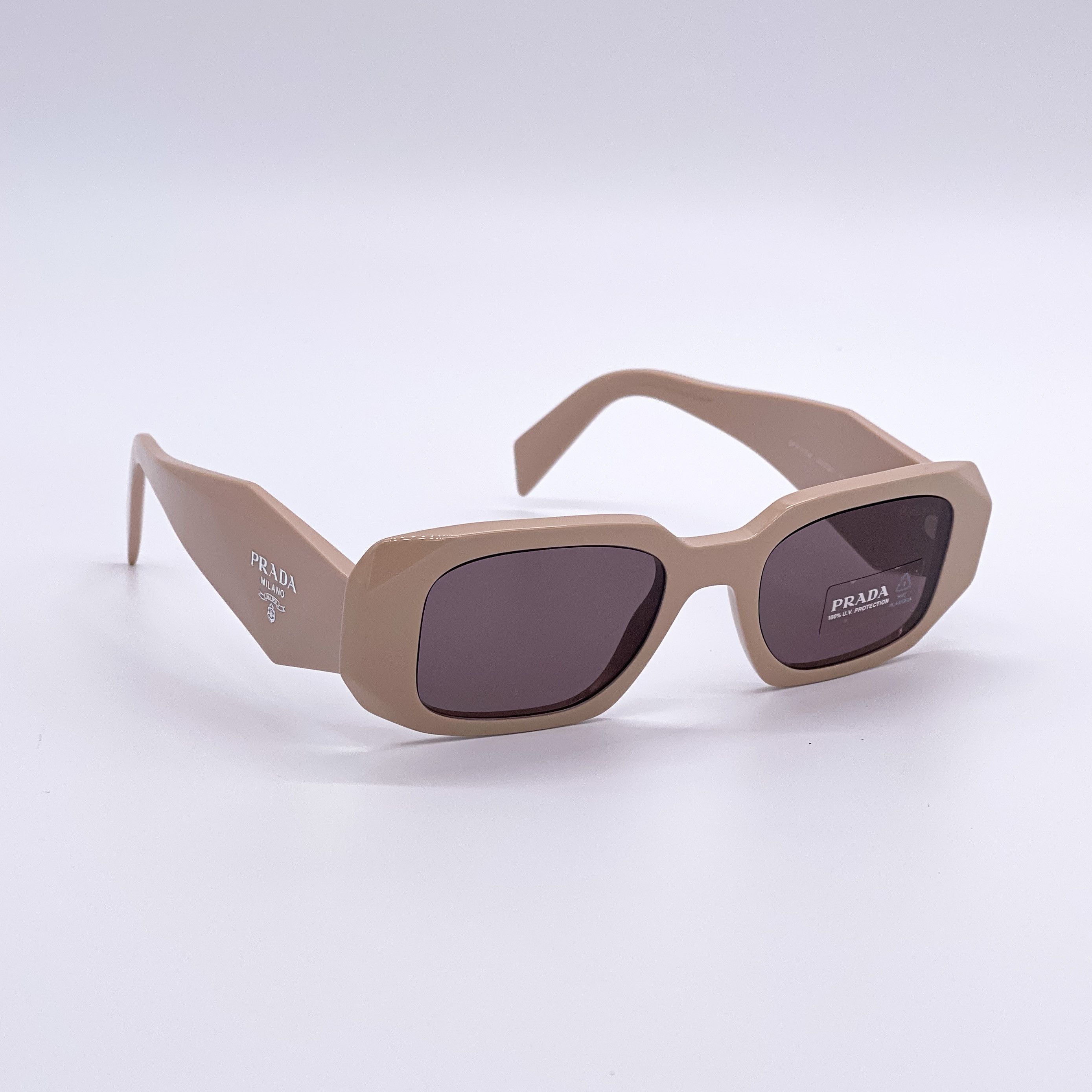 Prada NEW PRADA SYMBOLE PR17WS VYJ6X1 PRADA NUDE SUNGLASSES Size ONE SIZE - 6 Thumbnail