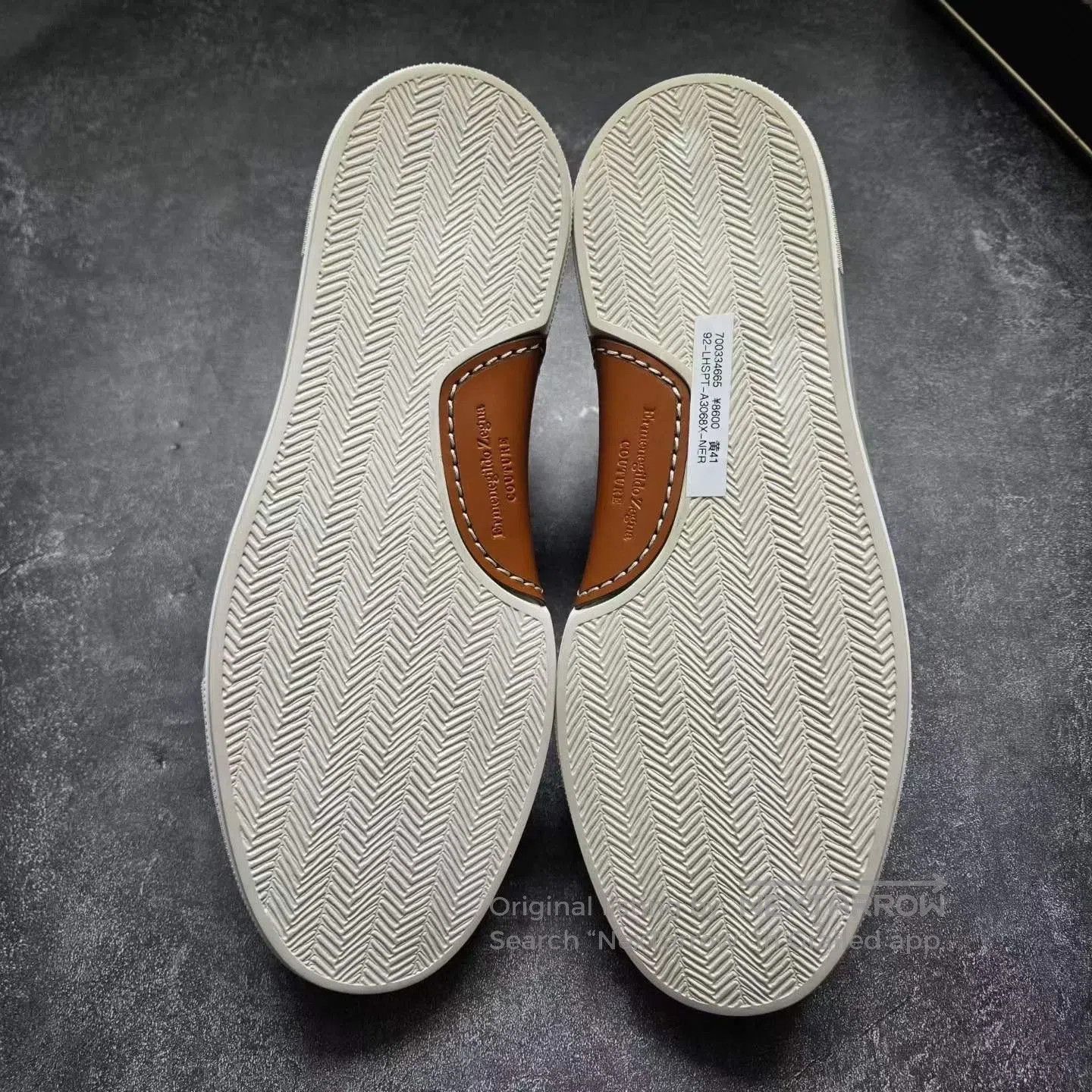 Ermenegildo Zegna ZEGNA XXX Black White Sneakers. Size US 8.5 / EU 41-42 - 6 Thumbnail