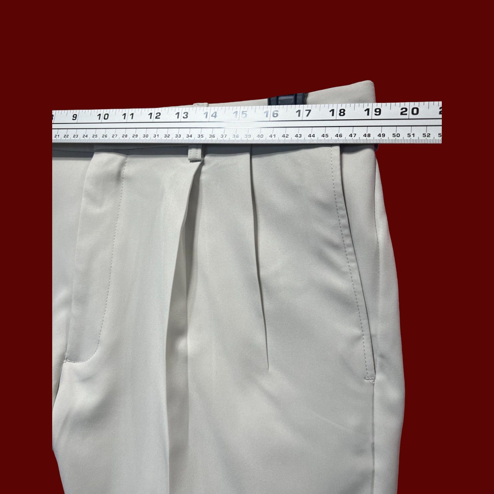 Other Haggar - Cool 18 Pro - Men's Pleat Front Short - Expandible Size US 36 / EU 52 - 5 Thumbnail