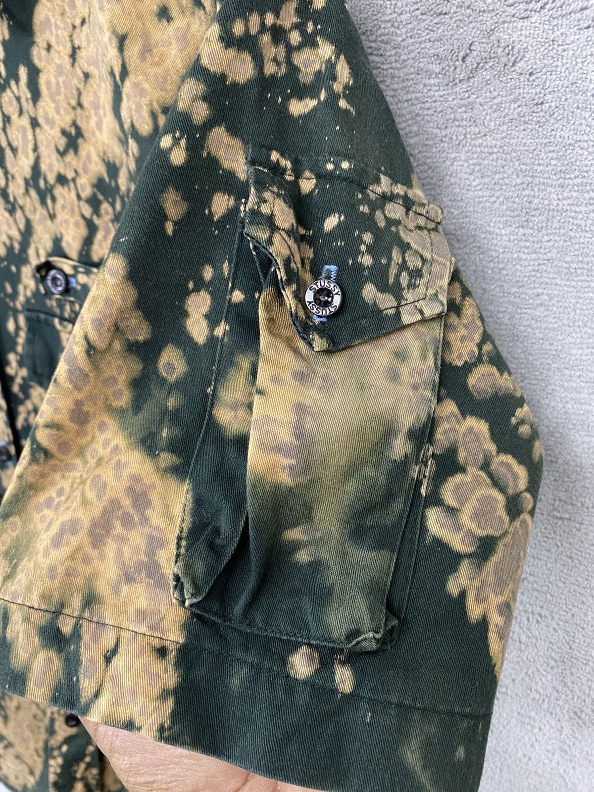 Stussy RARE STUSSY TIE DYE MAN SHIRT BUTTON Size US M / EU 48-50 / 2 - 6 Thumbnail