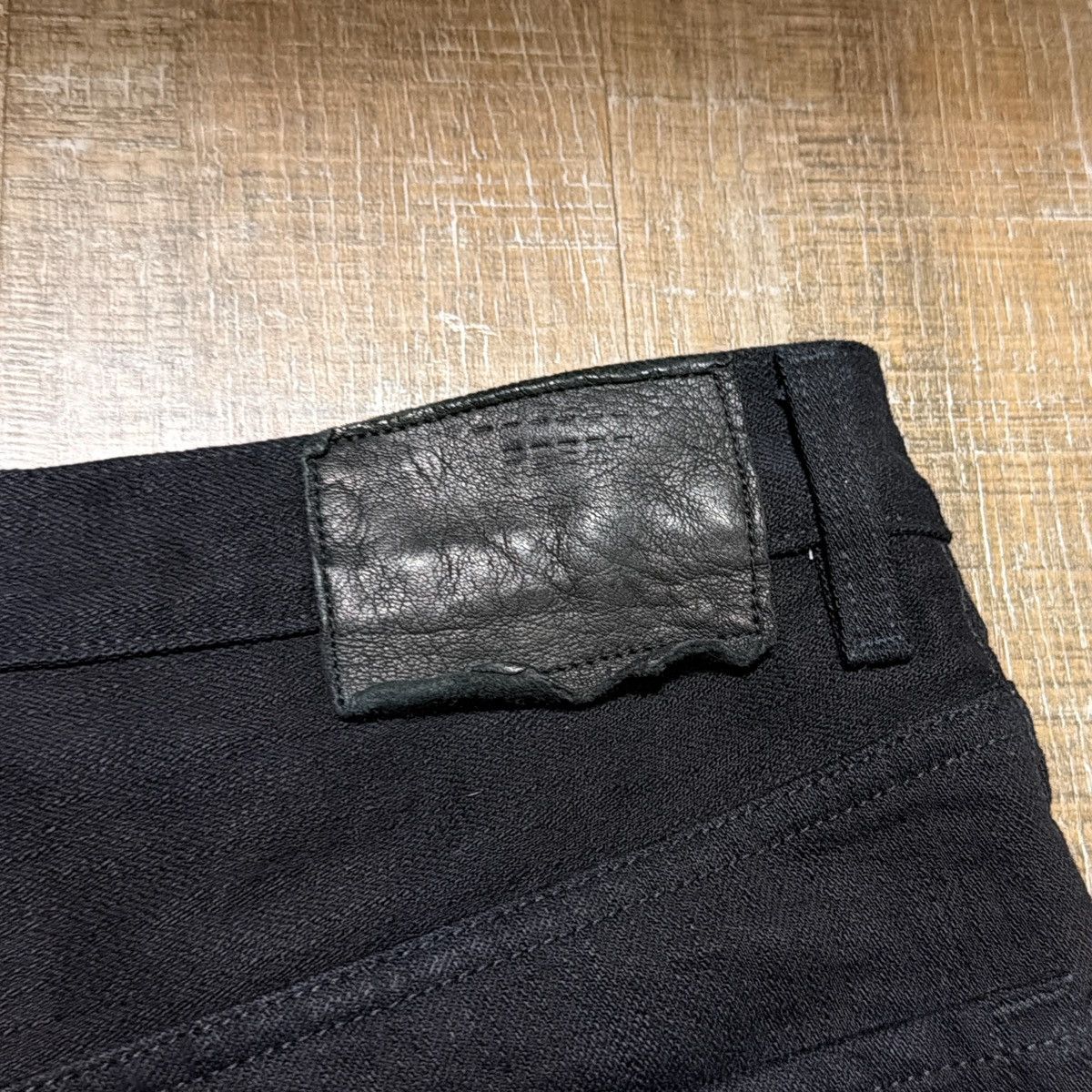 Ktwo Studios 18 oz japanese bootcut flared black denim