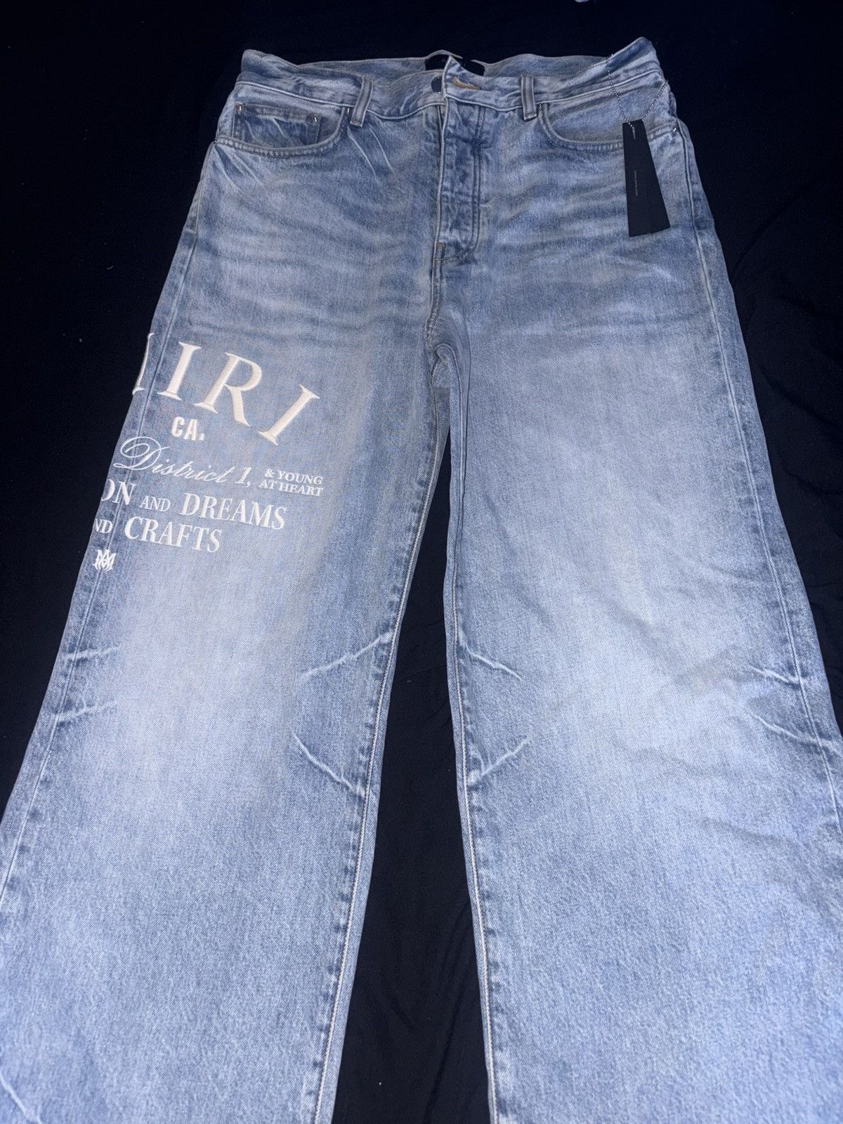 Amiri Amiri relaxed fit jeans Size US 32 / EU 48 - 2 Thumbnail