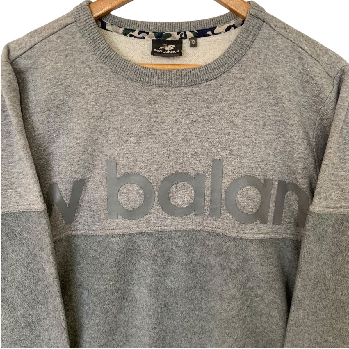 New Balance × Vintage Rare Vintage Fleece New Balance Sweatshirt Small Size US S / EU 44-46 / 1 - 2 Thumbnail