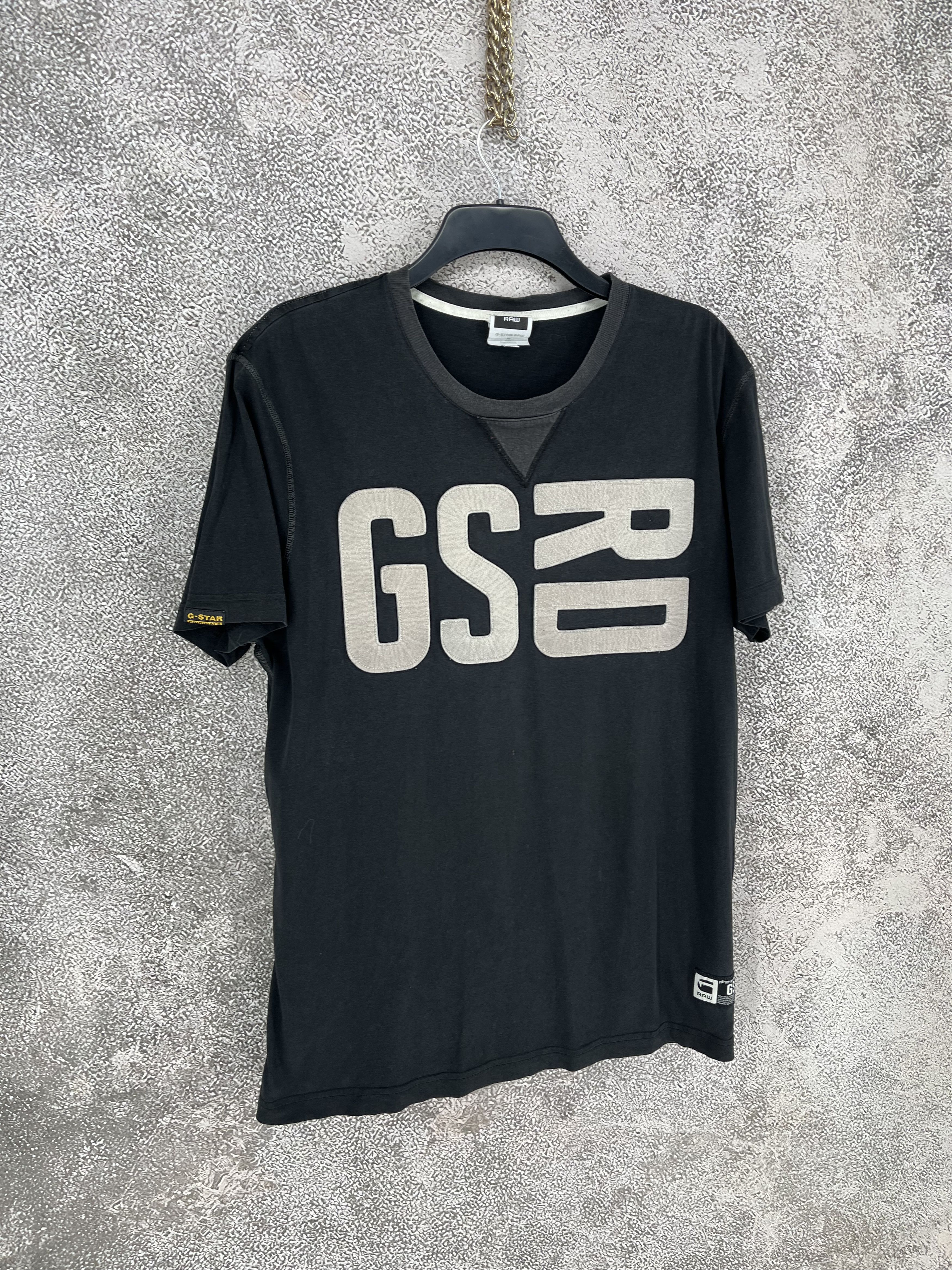 Raw State Vintage GStar G-Star Raw Grey Muscle Tshirt Size-XL Size US XXL / EU 58 / 5 - 2 Thumbnail