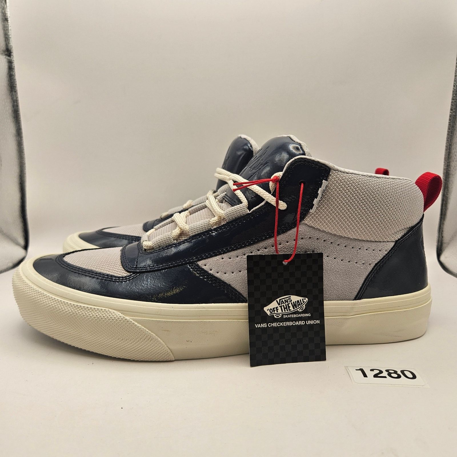 Vans VANS X QUARTERSNACKS MEN'S 12 MC 96 RARE MID TOP SNEAKER GRY Size US 12 / EU 45 - 2 Thumbnail