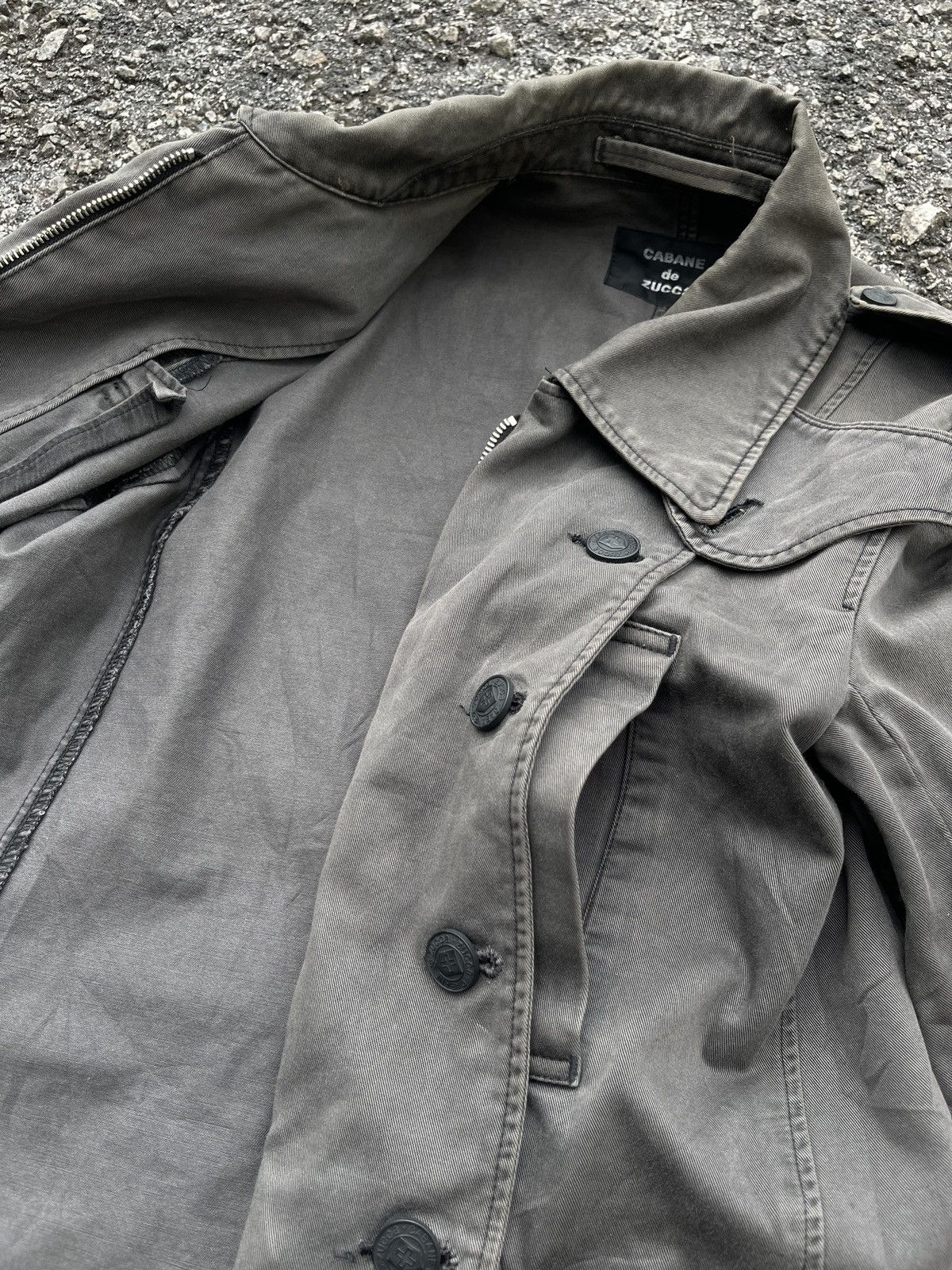 CABANE de ZUCCa × Issey Miyake Cabane de Zucca Twin Rail Down Jacket Size S / US 4 / IT 40 - 6 Thumbnail
