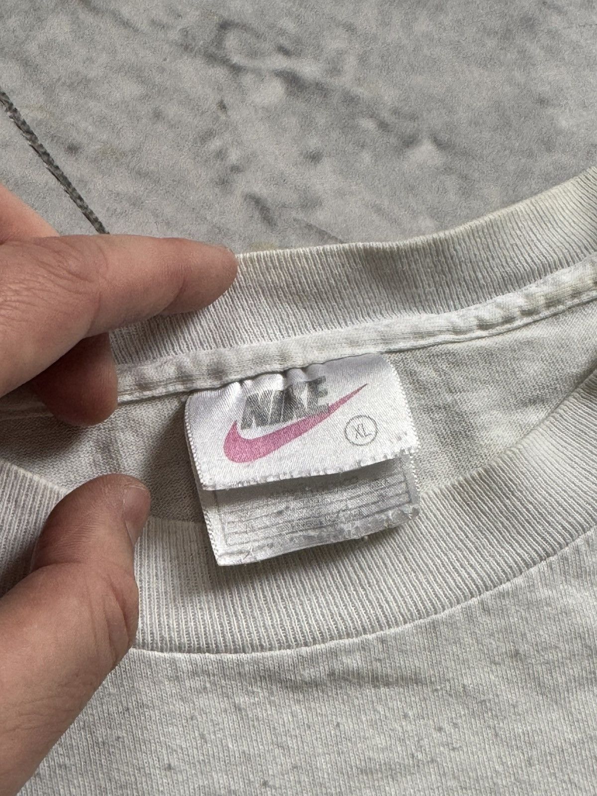 Nike × Vintage Vintage Nike centre logo big Size US XL / EU 56 / 4 - 4 Thumbnail