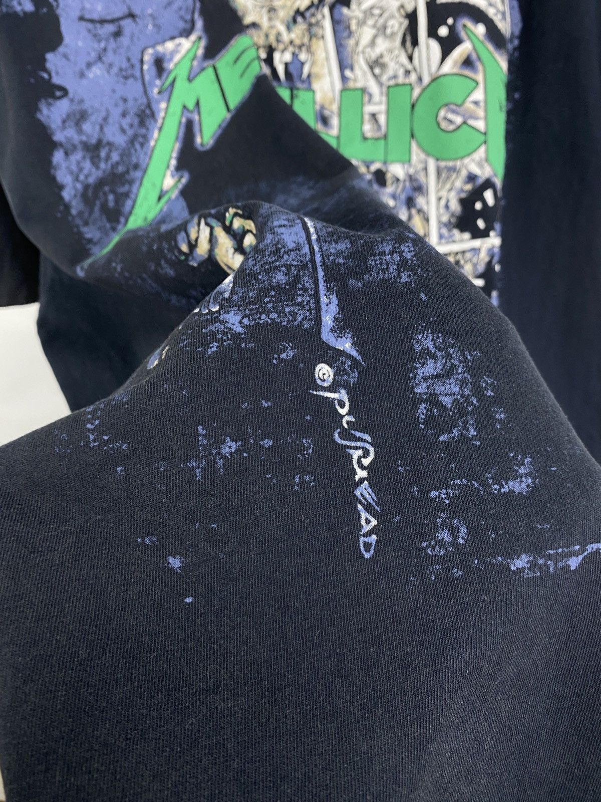 Metallica 🇺🇸💀 Vintage Metallica Pushead Rock Band Rare Retro T-Shirt Size US XL / EU 56 / 4 - 6 Thumbnail