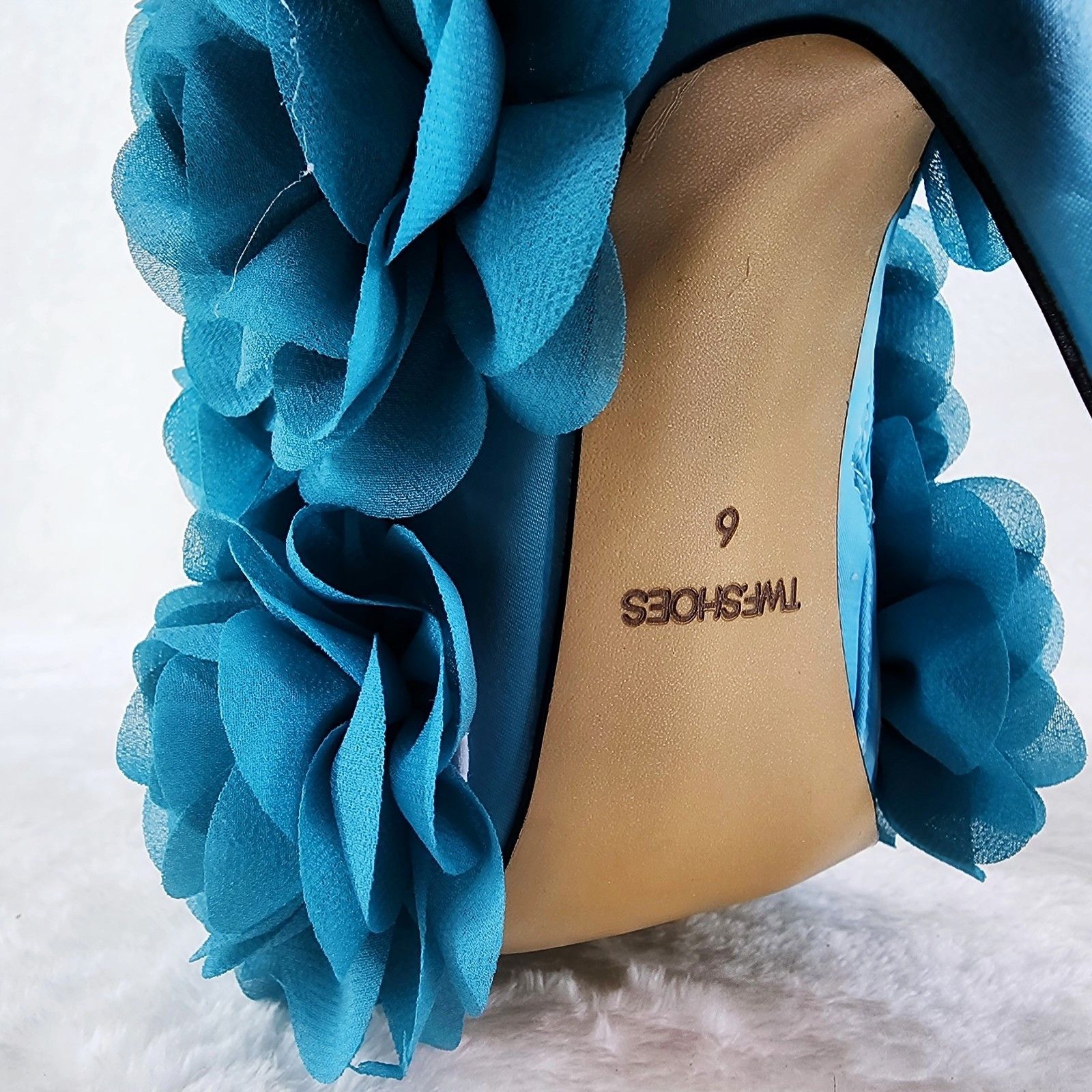 Other Beauty 3D Flowers Floral High Heel Elegant Evening Party An Size US 10 / IT 40 - 8 Thumbnail