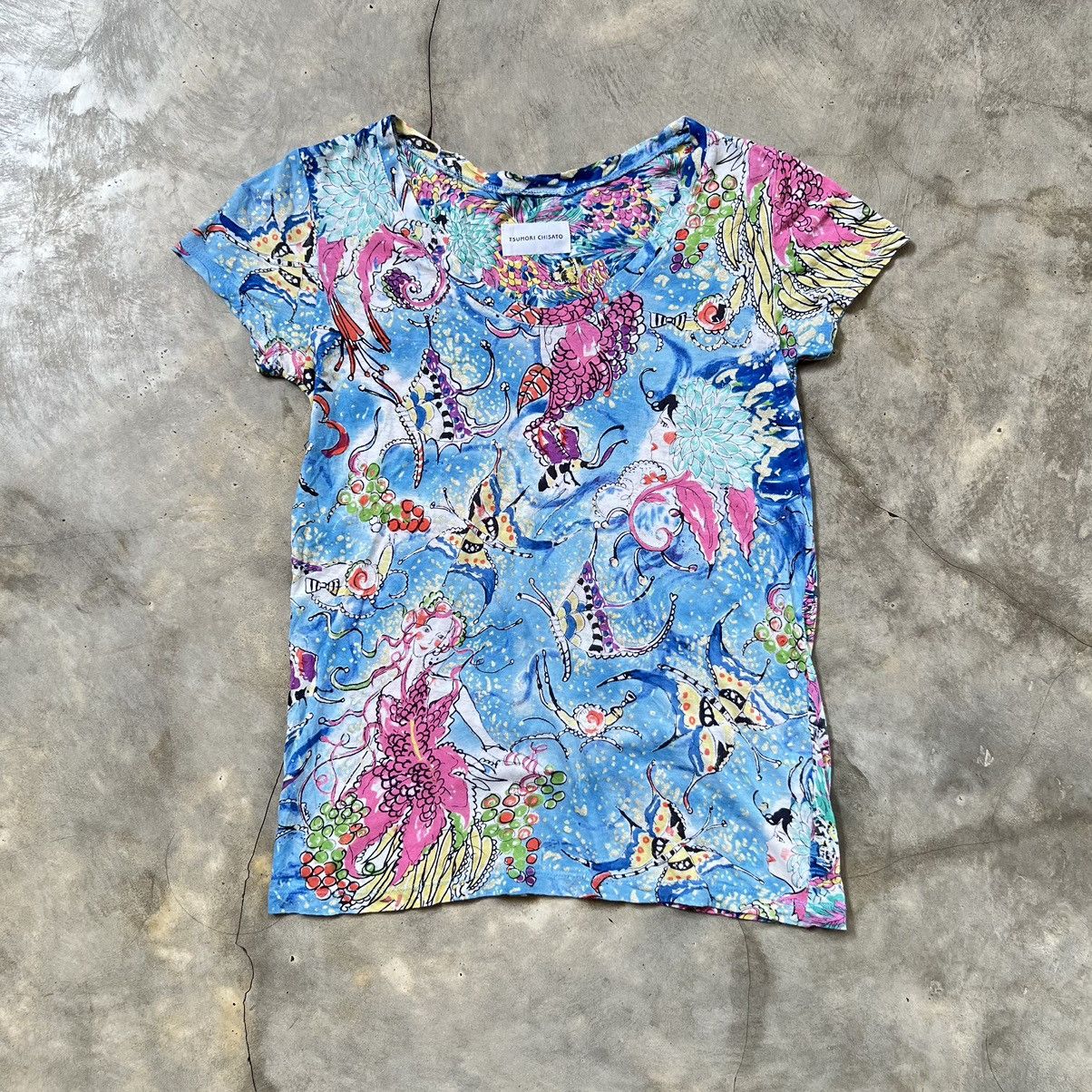 Issey Miyake Tsumori Chisato Printed Shirt Size S / US 4 / IT 40 - 1 Thumbnail