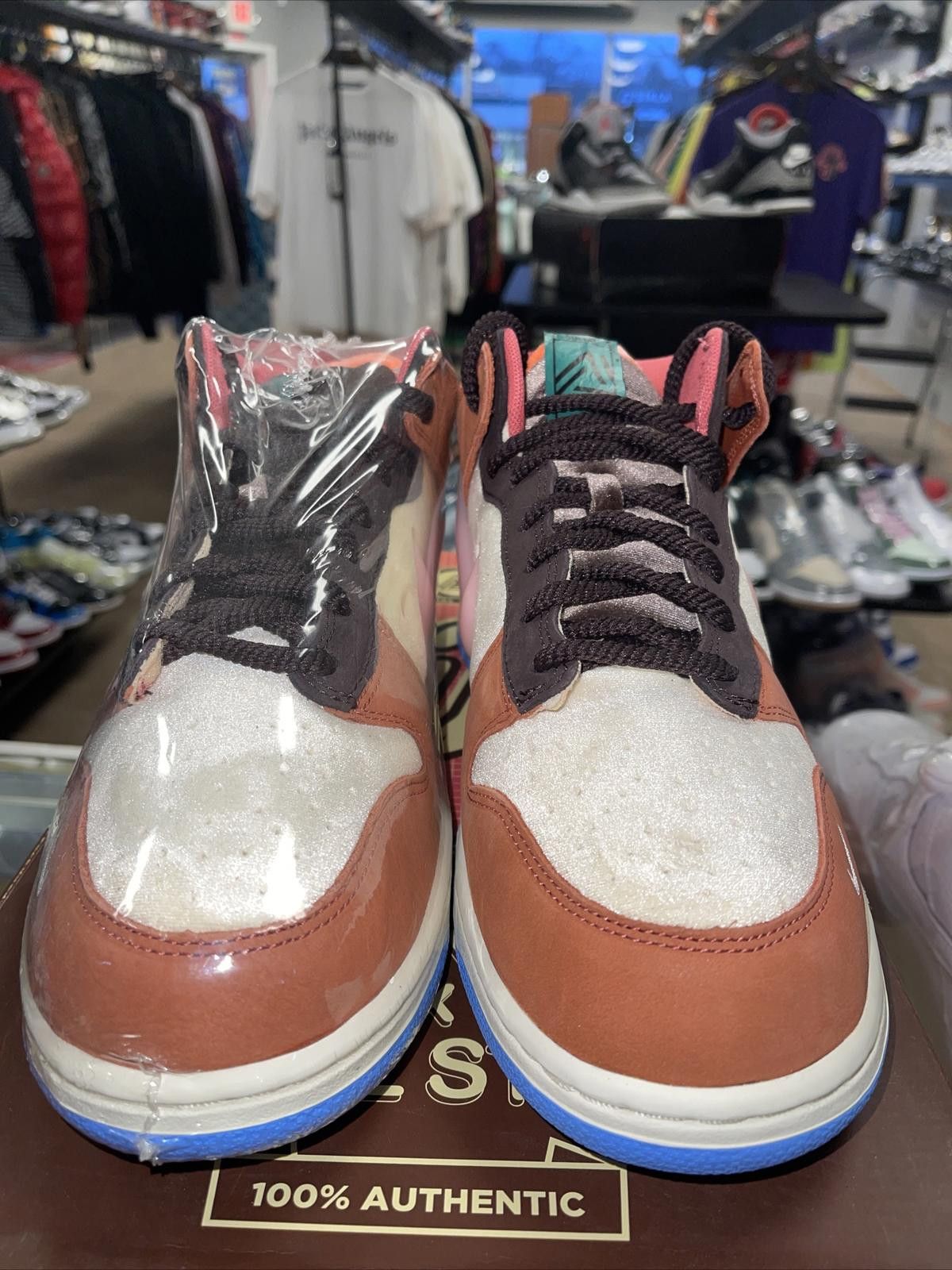 Nike Dunk Mid Social Status Chocolate Milk | Size 11 | DJ1173-700 Size US 11 / EU 44 - 2 Thumbnail