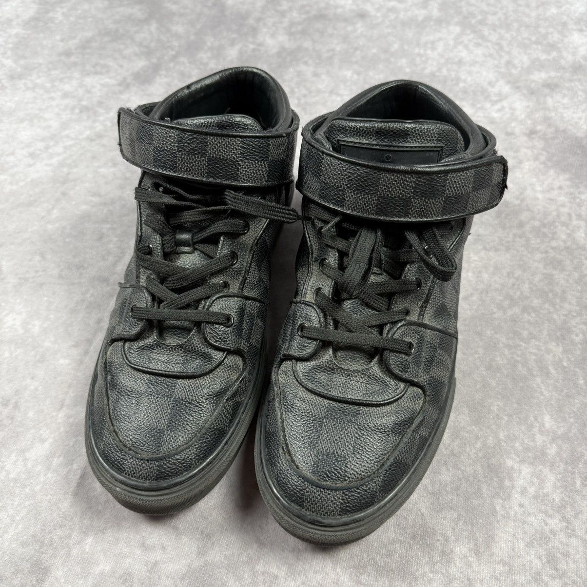 Louis Vuitton LOUIS VUITTON Damier Graphite Acapulco Shoes Size US 8 / EU 41 - 2 Thumbnail