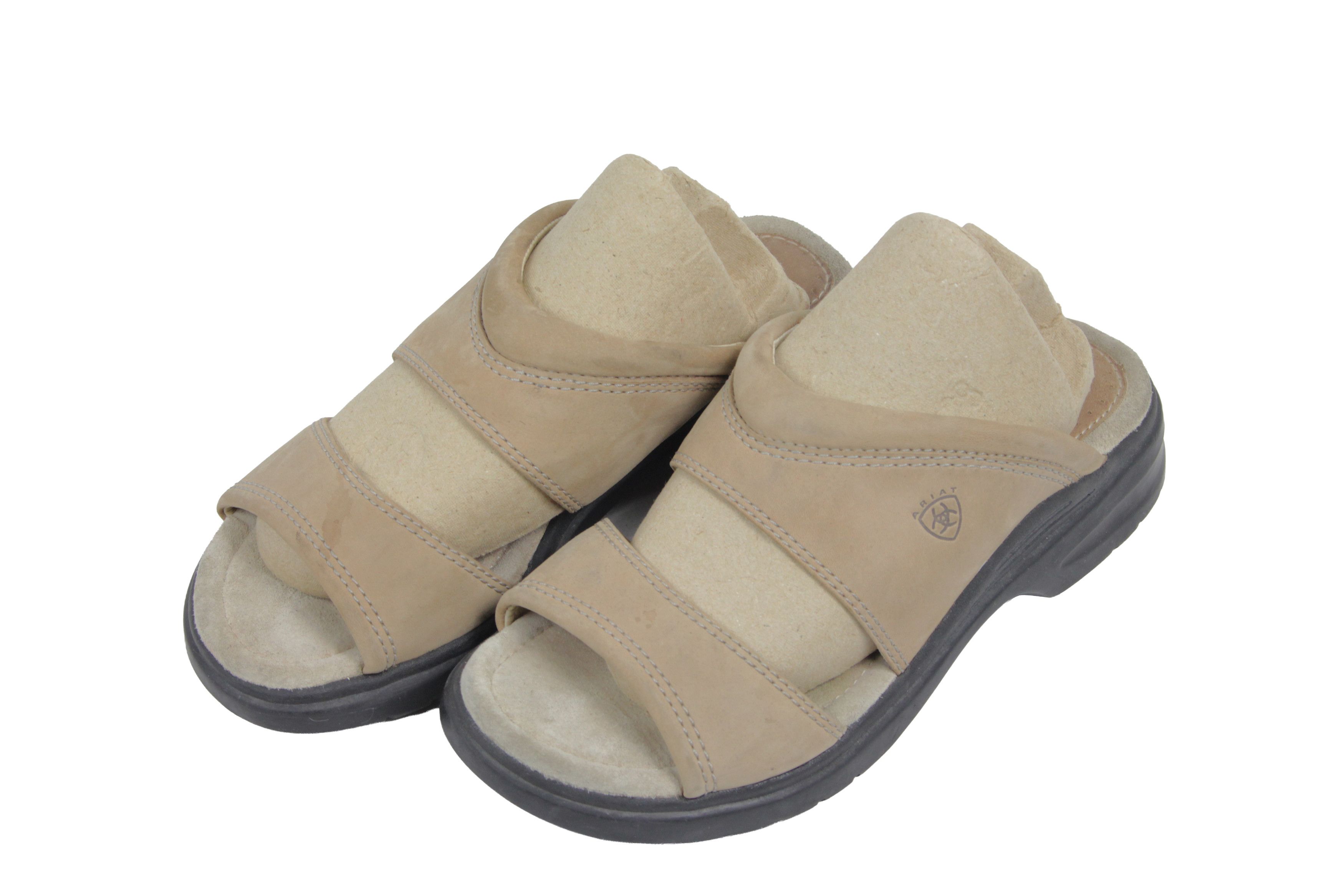 Ariat Tan Suede Sandals Size US 6.5 / IT 36.5 - 3 Thumbnail
