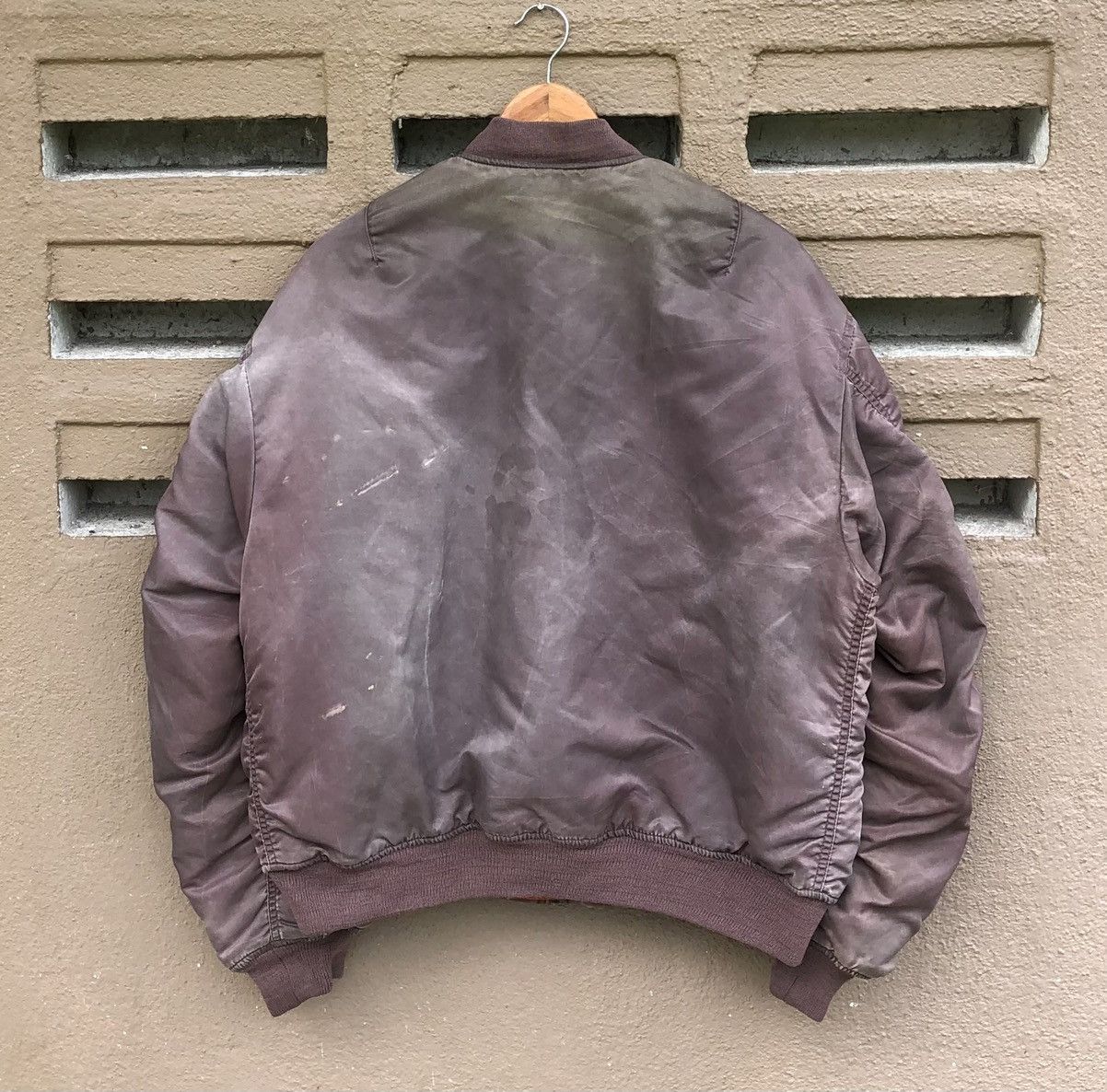 Vintage Vintage Sun Faded Bomber Jacket By ABURAYSIA Size US L / EU 52-54 / 3 - 6 Thumbnail