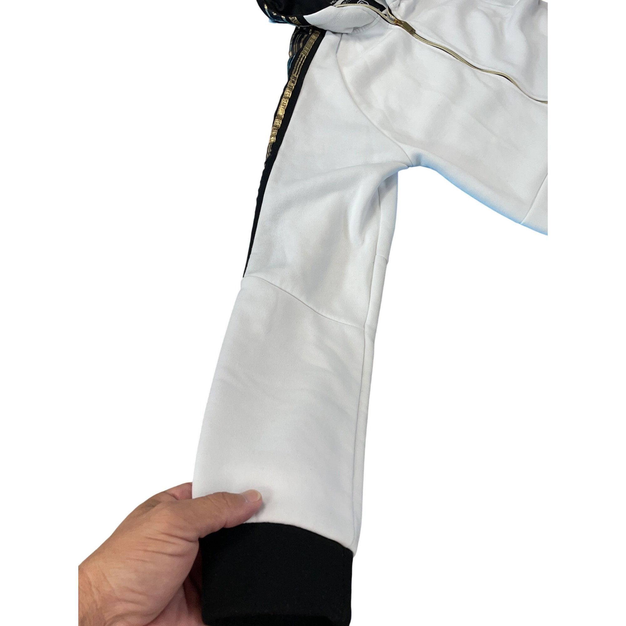 Other Switch Remarkable Billionaires Club mens White Black Hoodie Size US XL / EU 56 / 4 - 4 Thumbnail