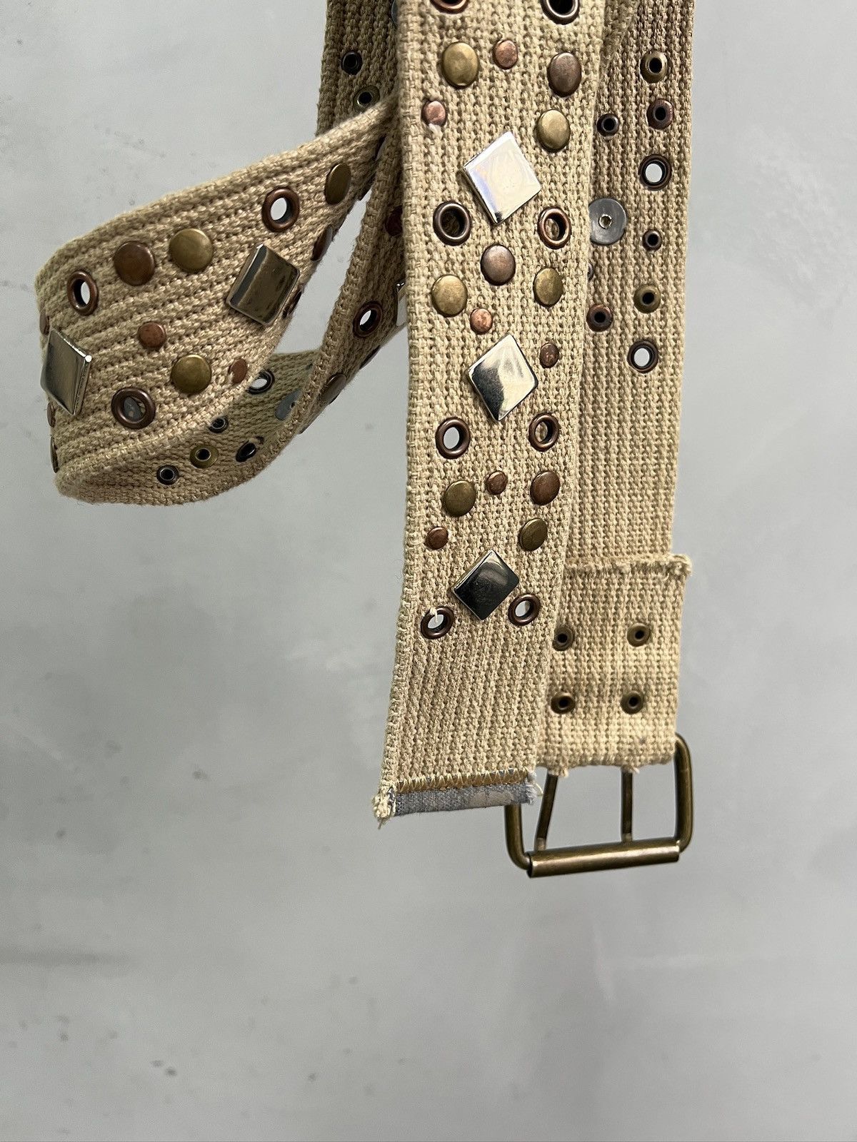 Hysteric Glamour Studded canvas y2k japanese belt hysteric glamour Size ONE SIZE - 6 Thumbnail