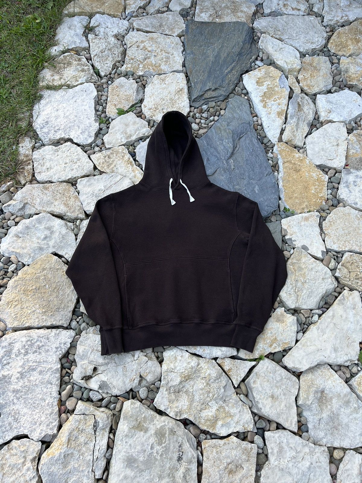 Oliver Spencer Oliver Spencer organic cotton walsham waffle knit hoodie Size US S / EU 44-46 / 1 - 1 Thumbnail