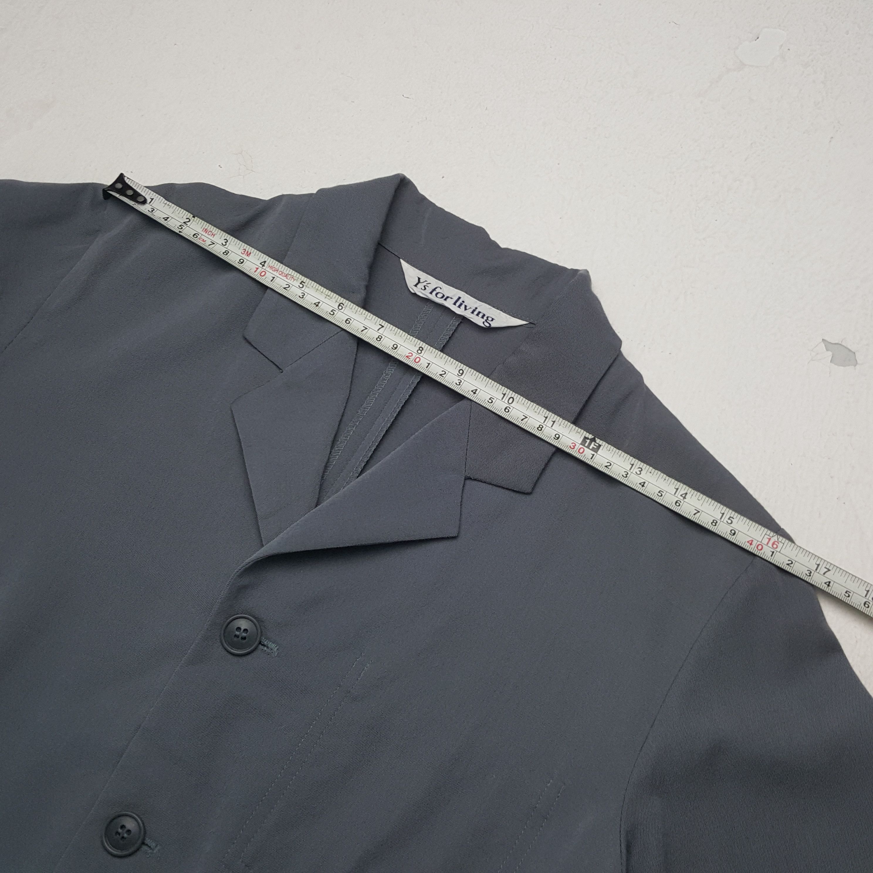 Japanese Brand × Vintage × Yohji Yamamoto Vintage Y's For Living by Yohji Yamamoto Japan Blazer Jacket Size US XS / EU 42 / 0 - 5 Thumbnail