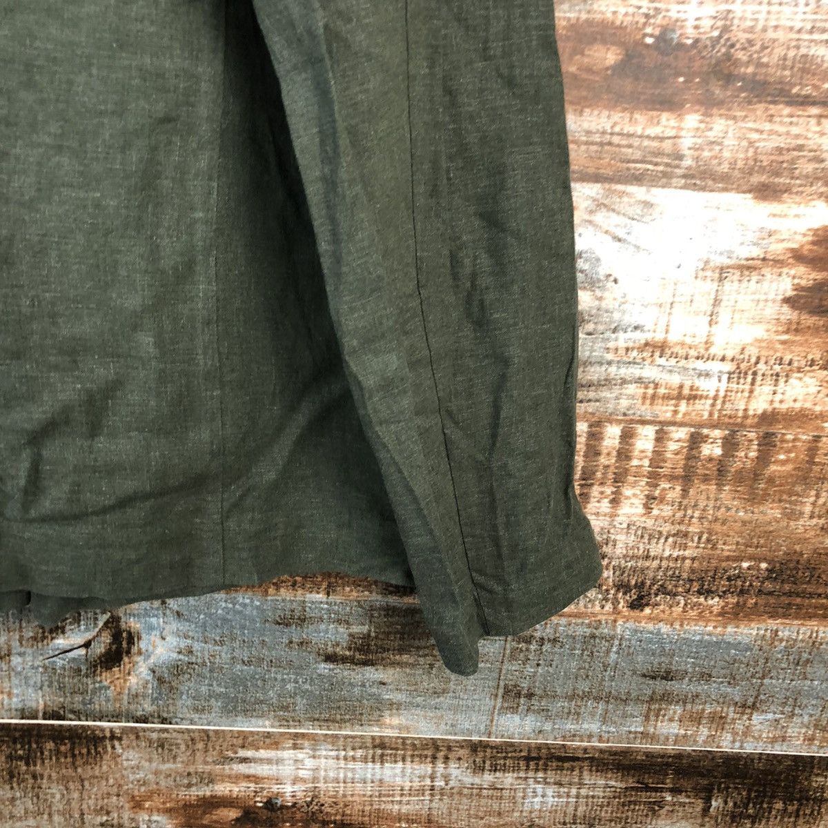 Japanese Brand Ikka Green vintage jacket #A2549 Size US M / EU 48-50 / 2 - 16 Thumbnail