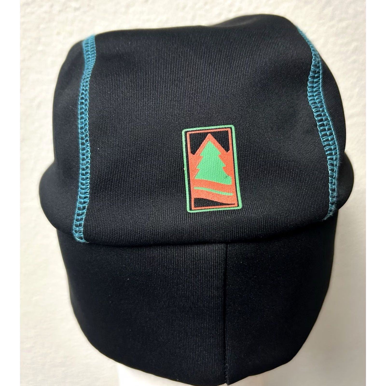 Vintage Coeur d’Alene Marathon Beanie Black Graphic Riverstone North Idaho 26.2 Adult OS Size ONE SIZE - 4 Thumbnail