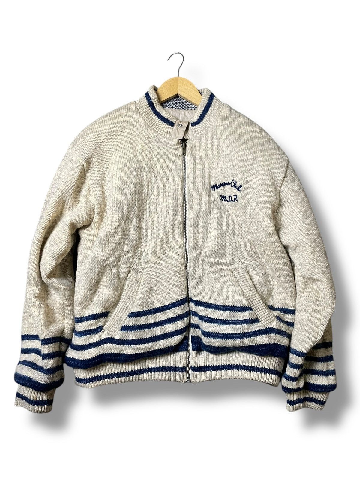 Japanese Brand × Vintage MARINA DELREY Brand Varsity Jacket (98) Size US M / EU 48-50 / 2 - 1 Thumbnail