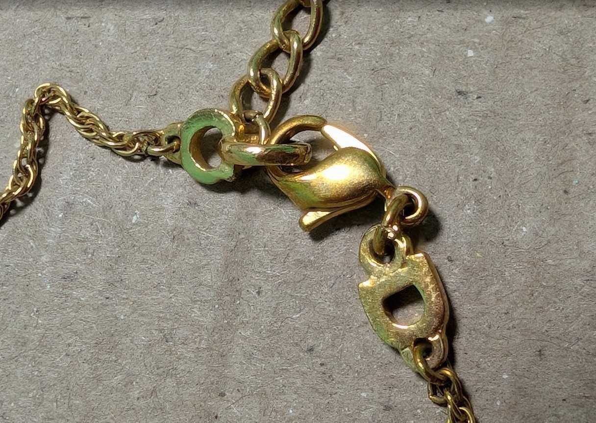 Dior Dior Gold Necklace Size ONE SIZE - 4 Thumbnail