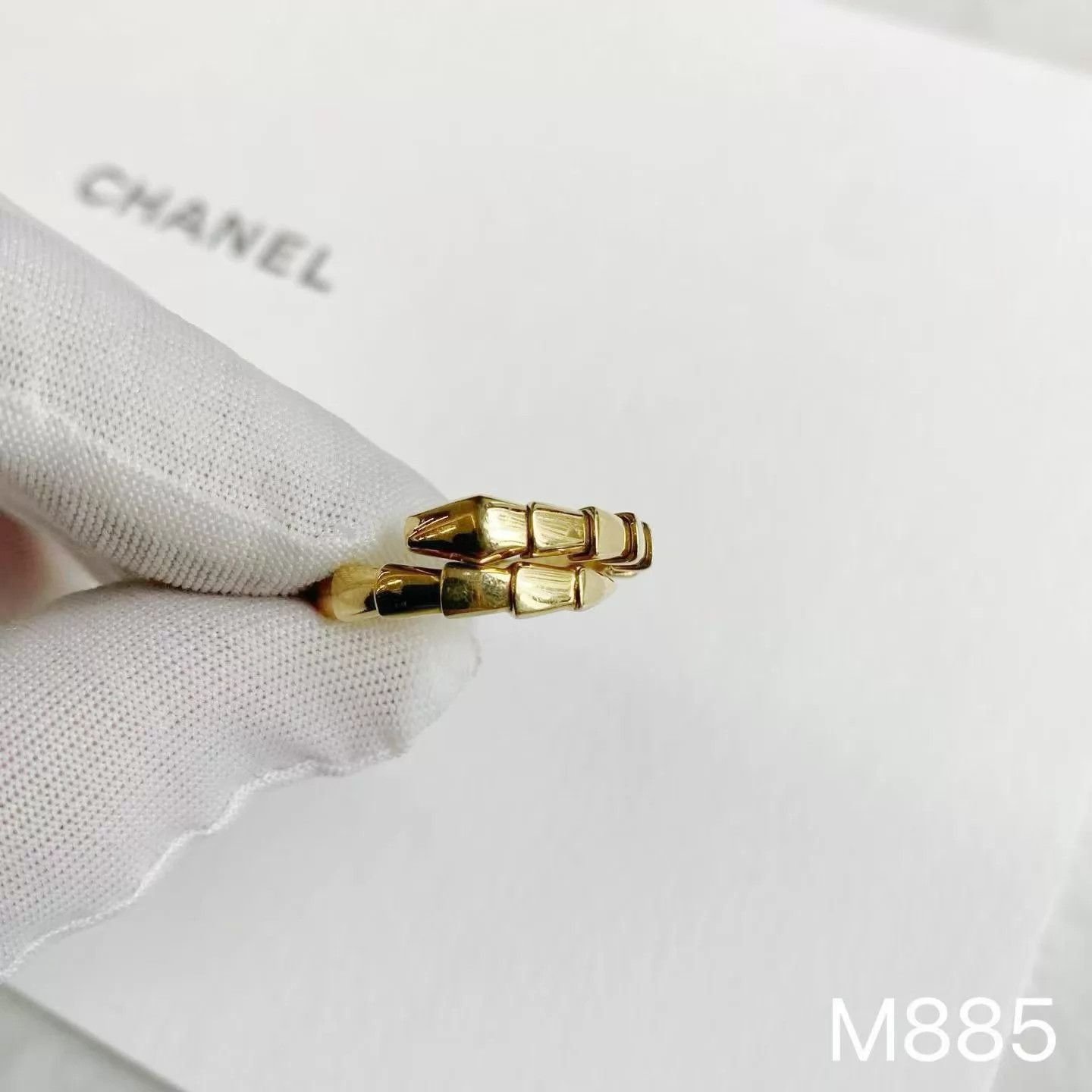 Bvlgari Bvlgari Serpenti Viper 18K Gold Retro Serpentine L 24 M885 Size ONE SIZE - 4 Thumbnail