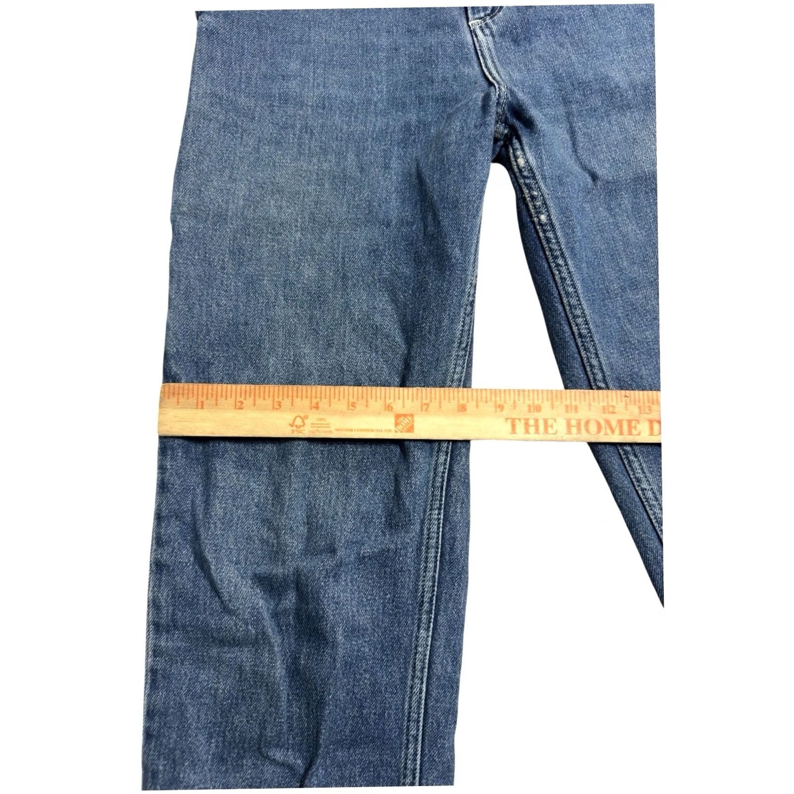 Carhartt Carhartt WIP Work in Progress Carpenter Jeans Womens 30X28 Relaxed Straight RW Size 30" / US 8 / IT 44 - 5 Thumbnail