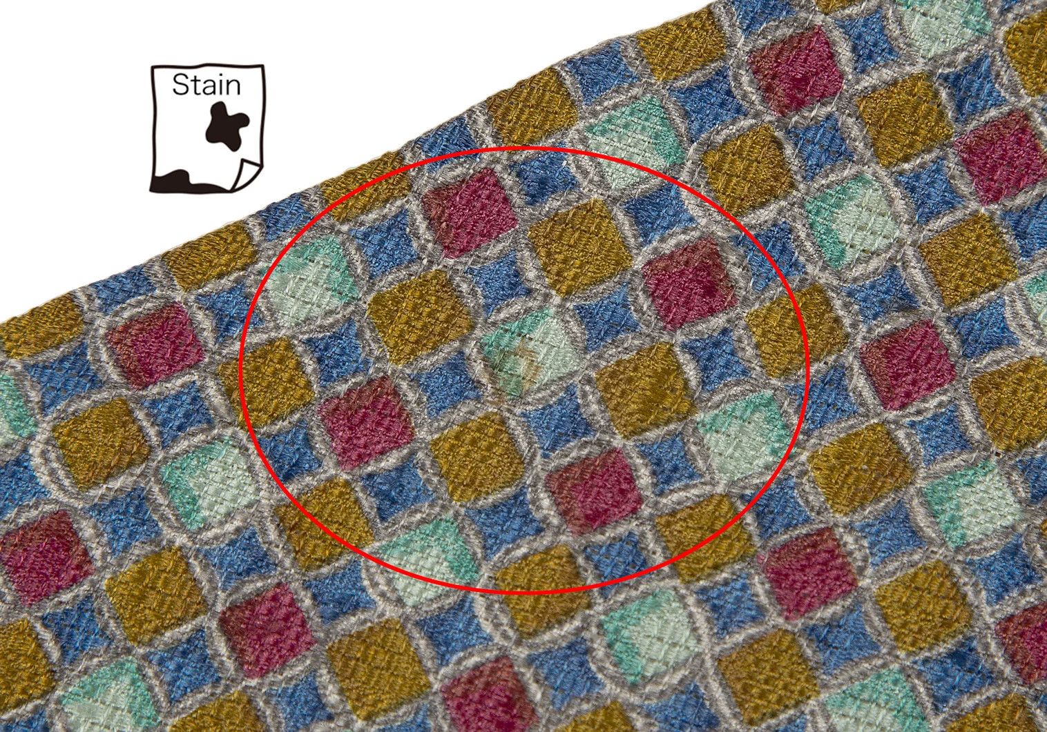Dries Van Noten Colorful Block Check Silk Tie Multi Size ONE SIZE - 6 Thumbnail