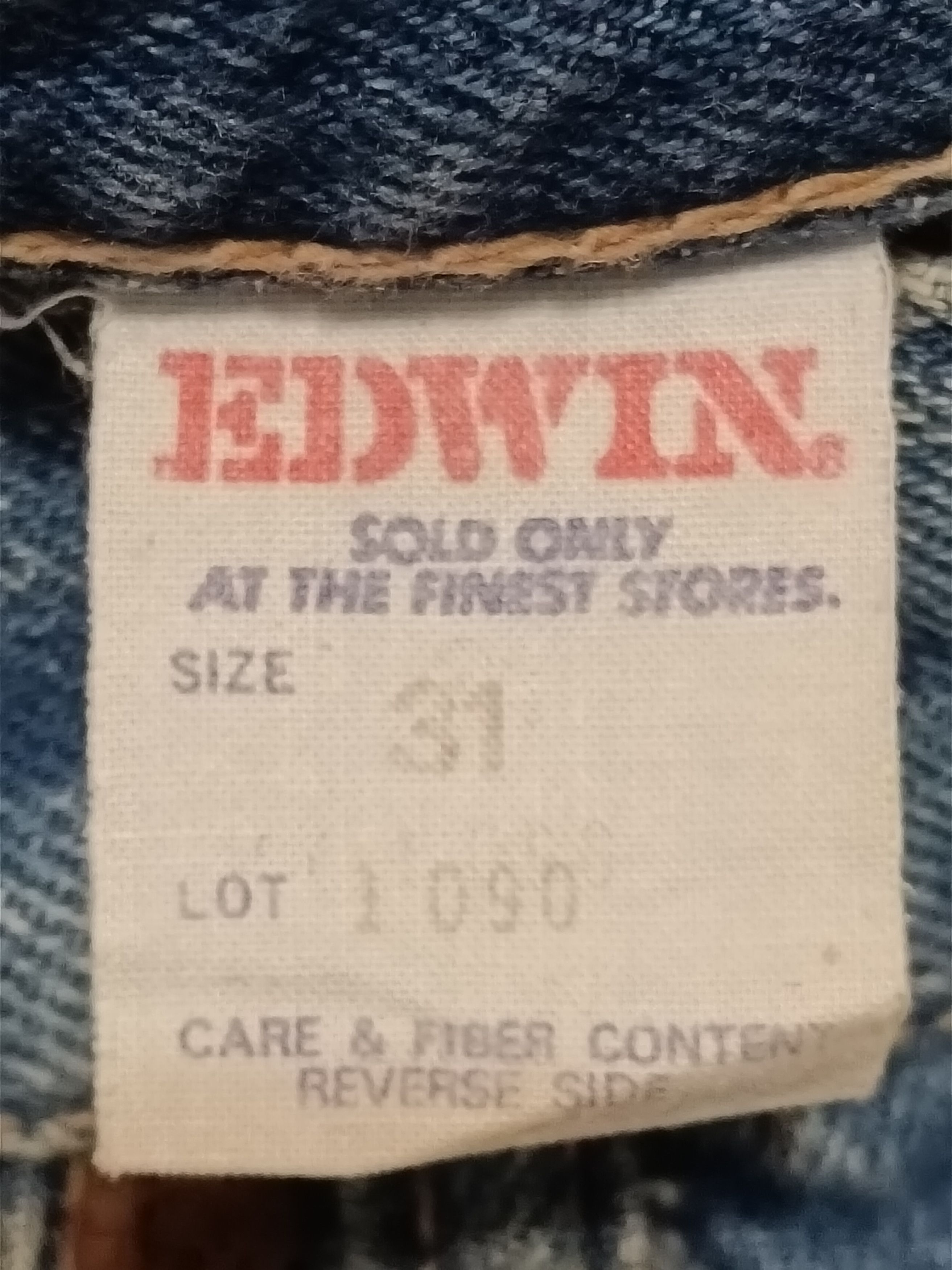 Edwin × Engineered Garments × Vintage VINTAGE EDWIN SEASONED JEANS Size US 32 / EU 48 - 2 Thumbnail