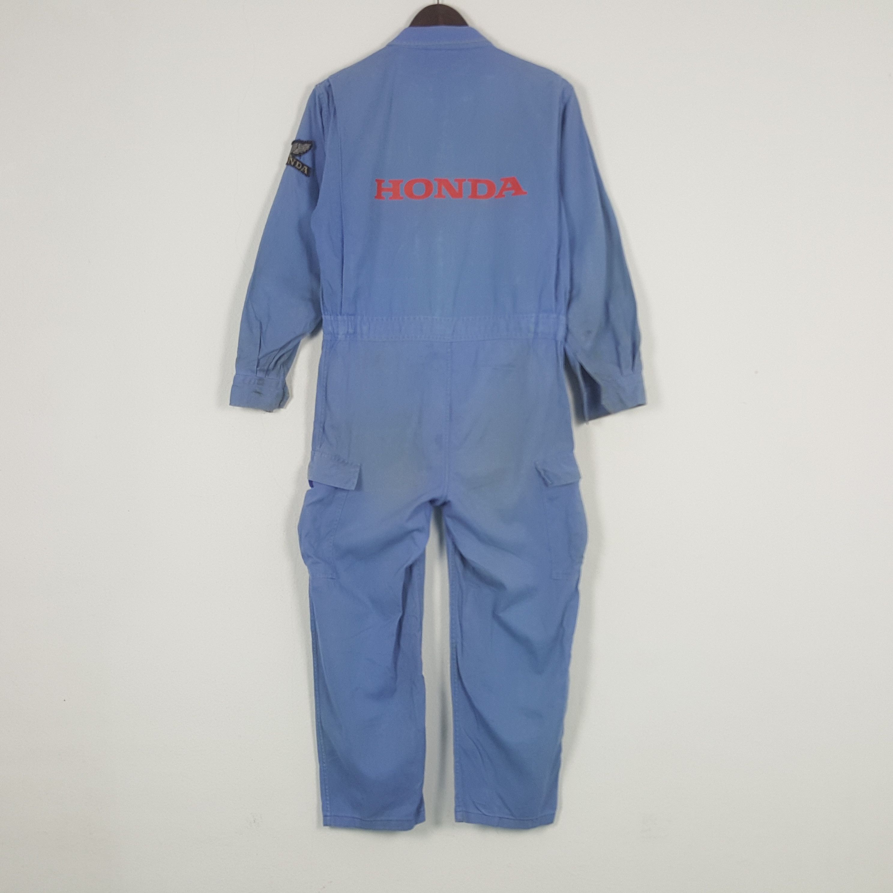 Honda × Vintage Vintage Honda Racing Team Coverall Jacket Size US S / EU 44-46 / 1 - 1 Thumbnail