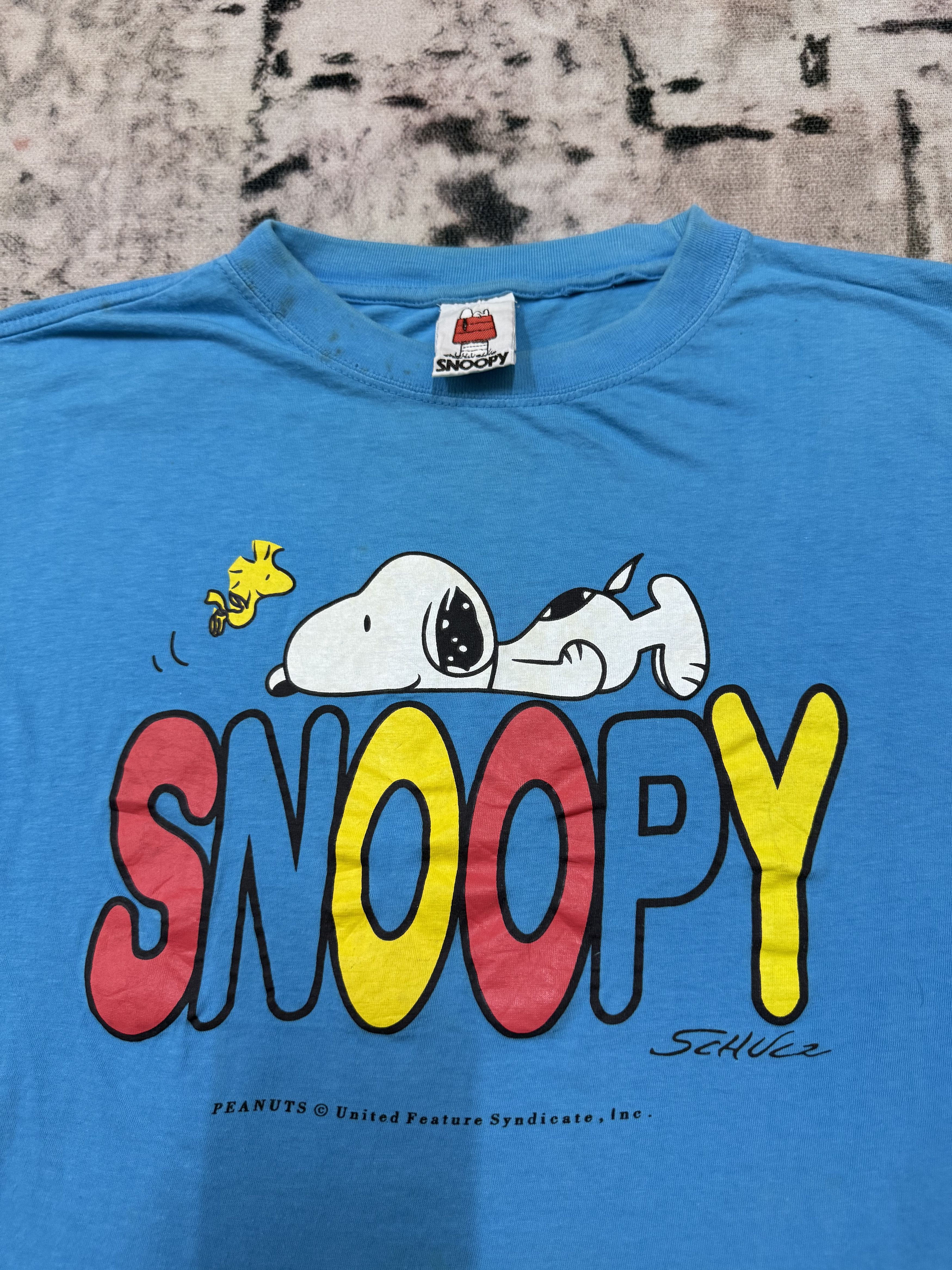 Cartoon Network × Peanuts × Vintage Vintage 90s Peanuts United Feature Syndicate Croped Tshirt Size S / US 4 / IT 40 - 4 Thumbnail