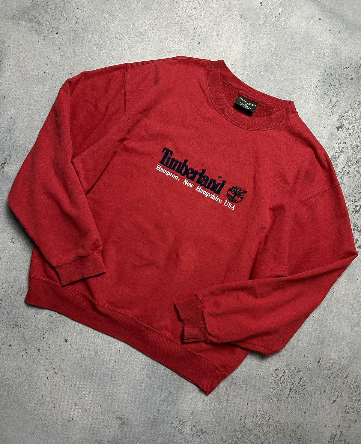 Timberland Vintage Y2K Timberland Hampton New Hampshire USA Sweatshirt Size US XL / EU 56 / 4 - 8 Thumbnail