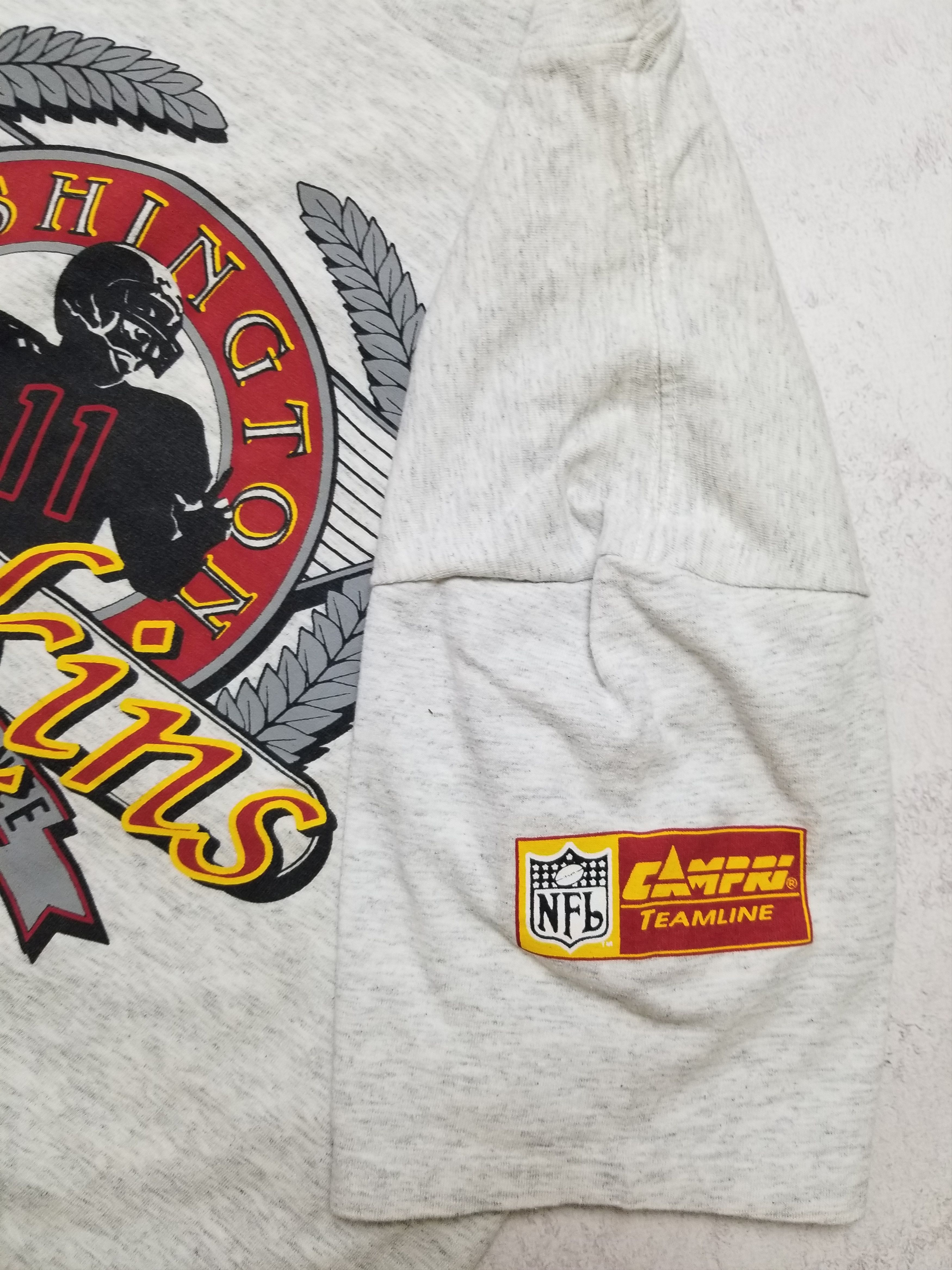 Other Vtg Campri Teamline Power-Tee Washington Redskins T-Shirt Size US L / EU 52-54 / 3 - 4 Thumbnail