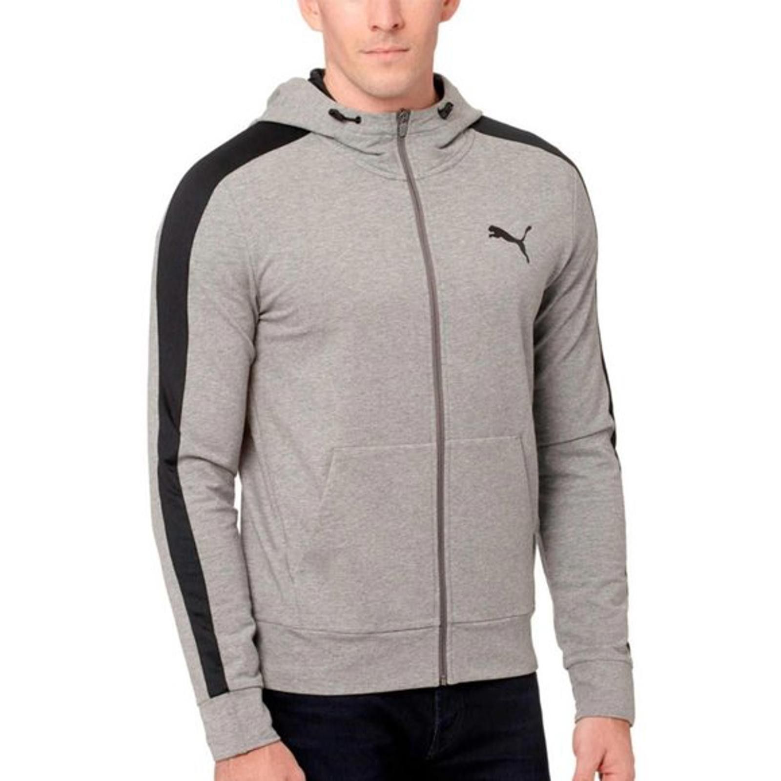 Puma Puma Men's Stretchlite Full Zip Hoodie - Size M - 838319-03 Size US M / EU 48-50 / 2 - 1 Thumbnail